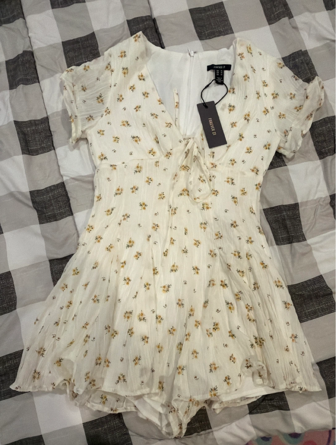 Forever 21 Floral Romper