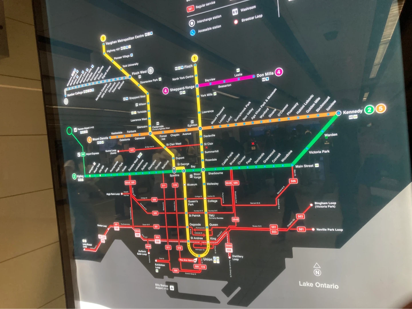 TTC map