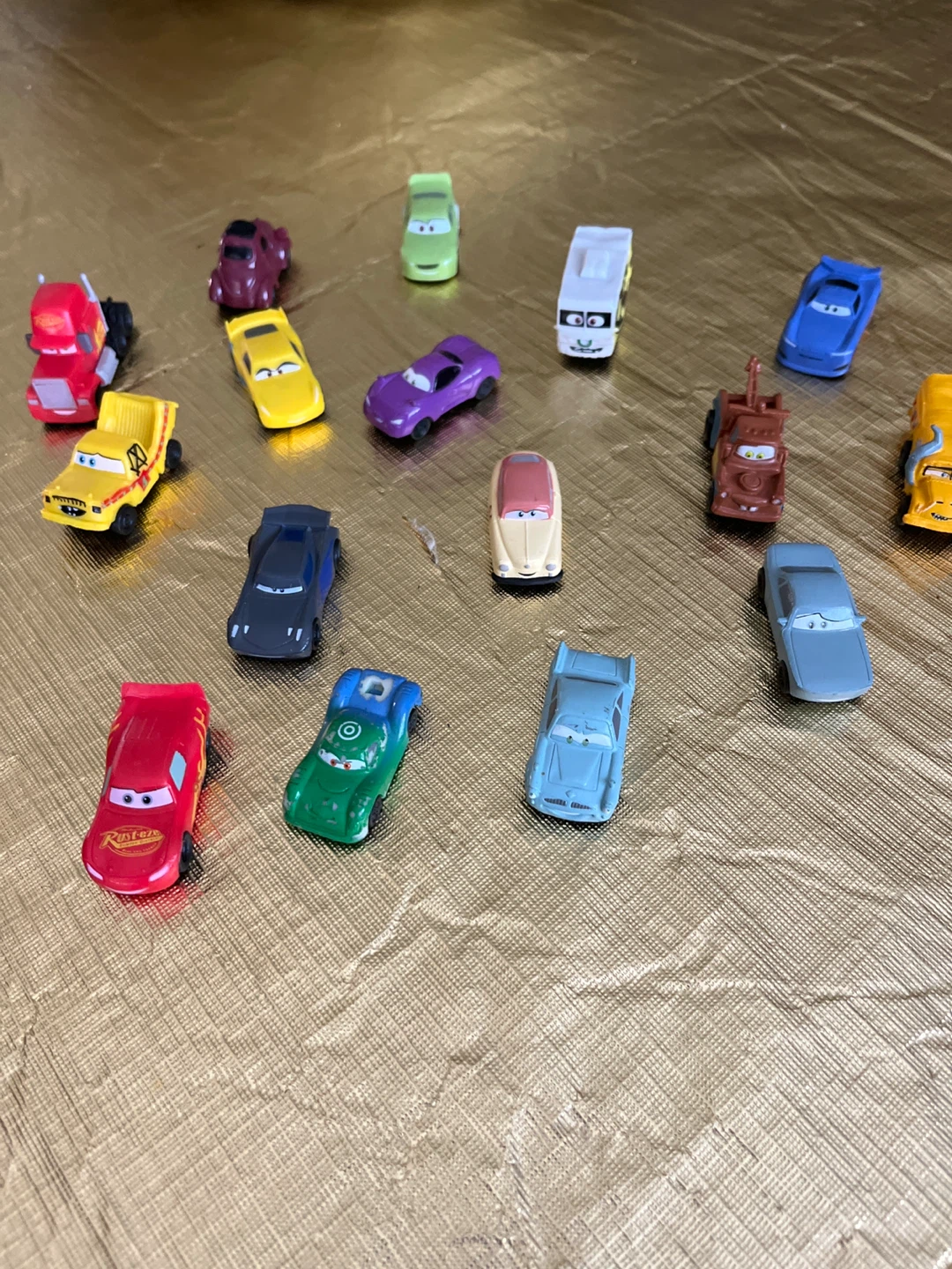 Disney Pixar Cars Mini Toy Cars Lot