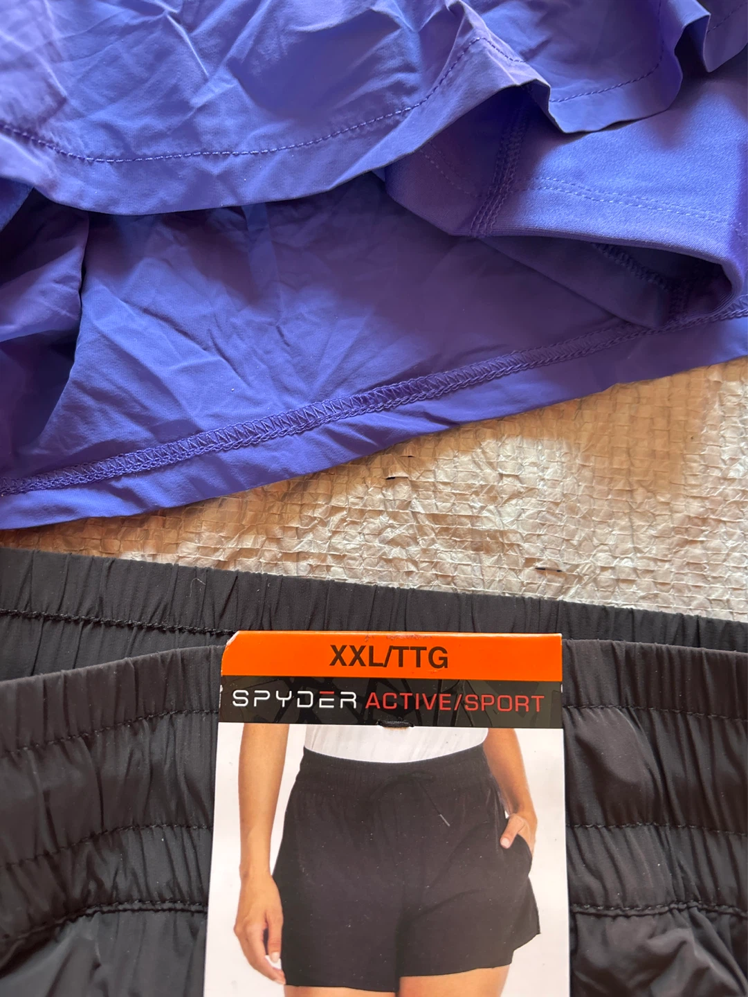 Spyder Active/Sport Women's Shorts - Purple & Black (XXL/TTG) - photo 3