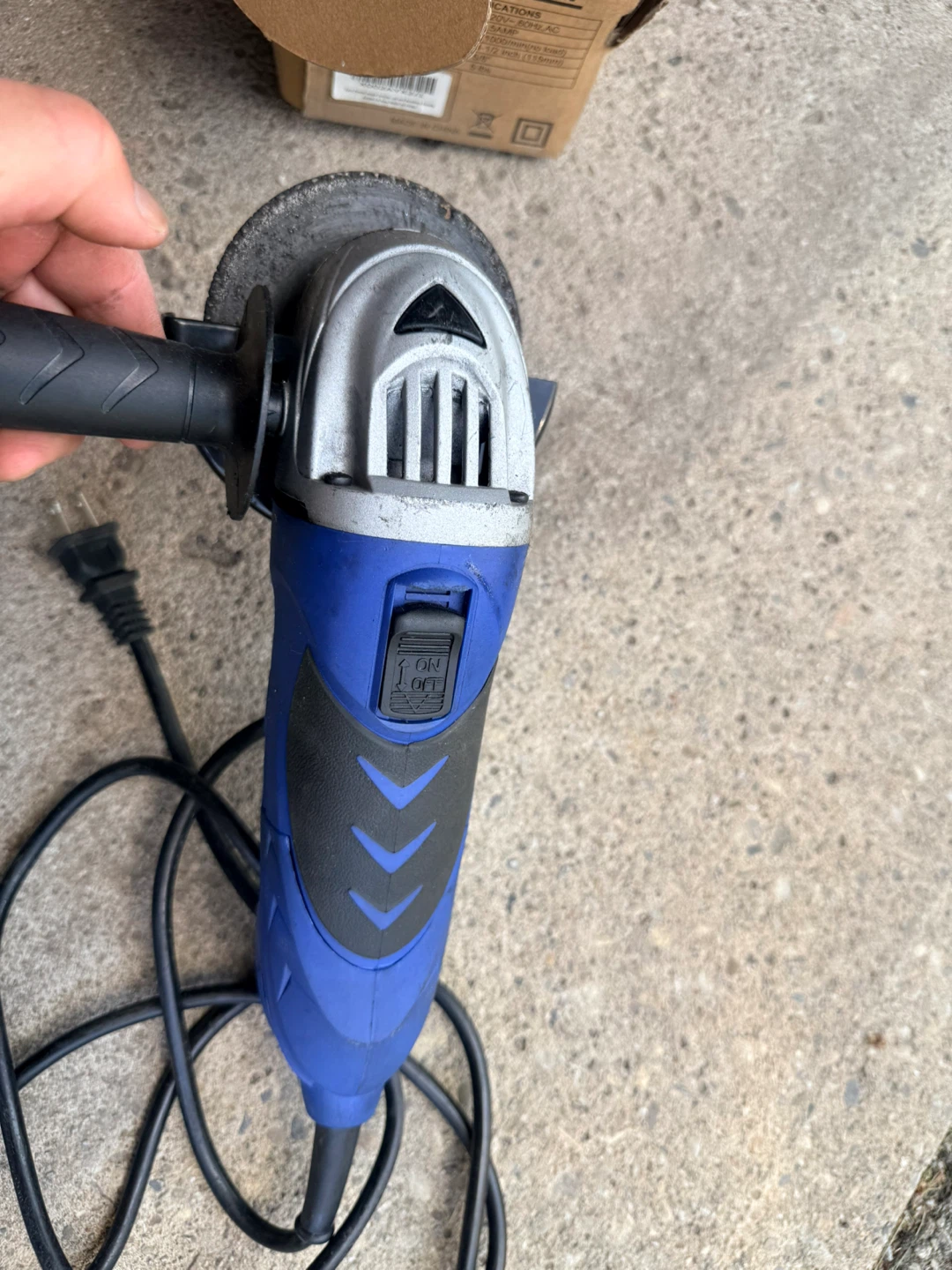 Powerfist 4-1/2 in. Angle Grinder - photo 2