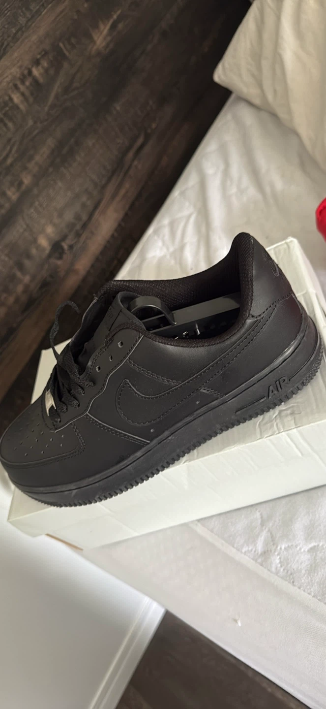 Black Air Force 1s (Brand New) - photo 3