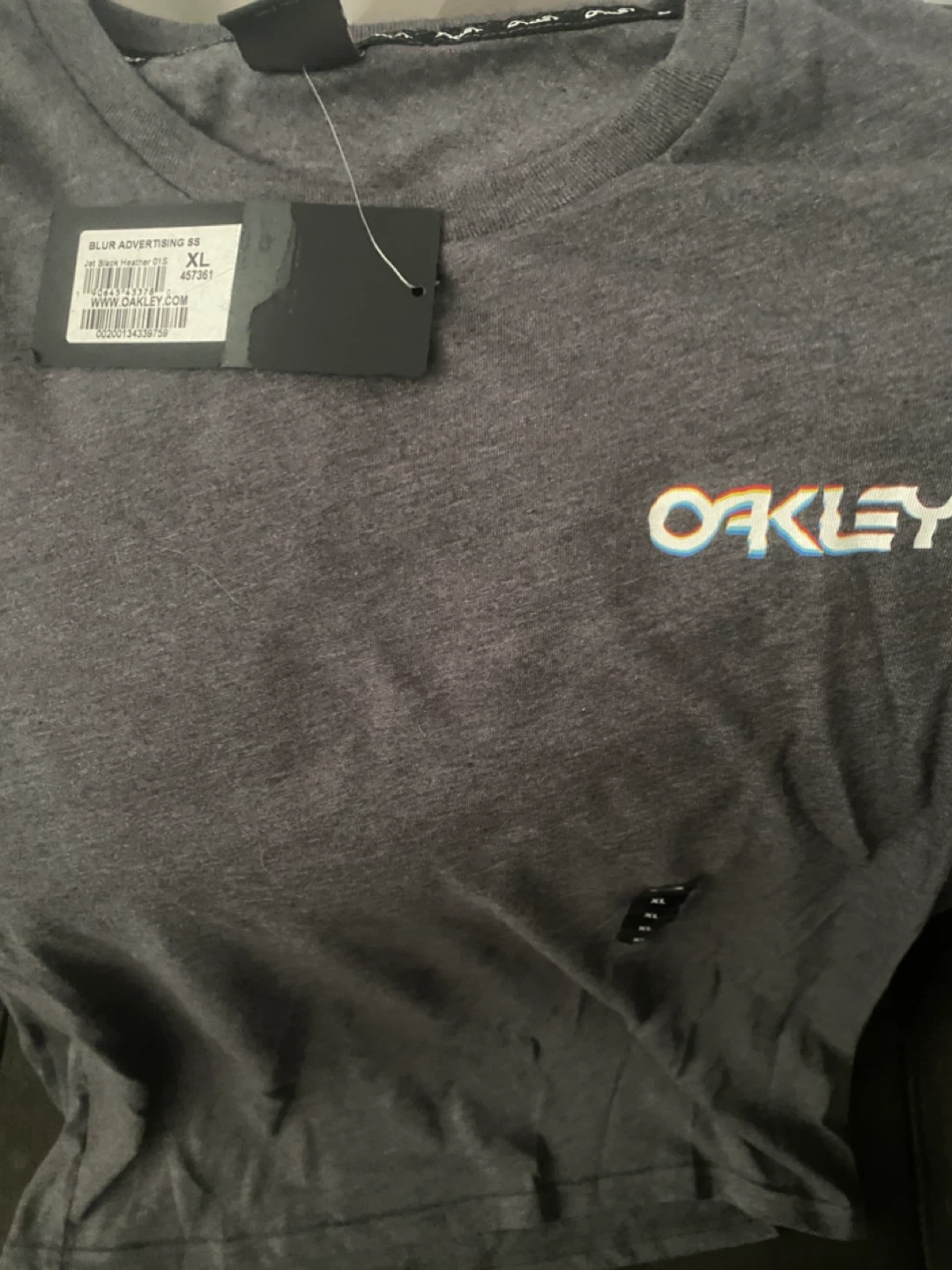 Oakley Men's T-Shirt XL Grey