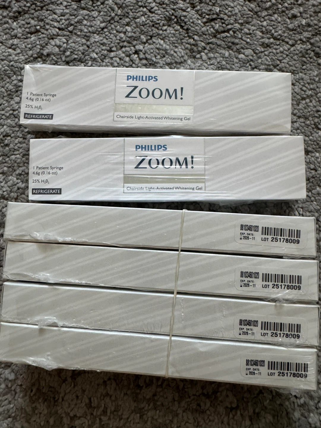 Philips Zoom! Chairside Light-Activated Whitening Gel (5 Pack)