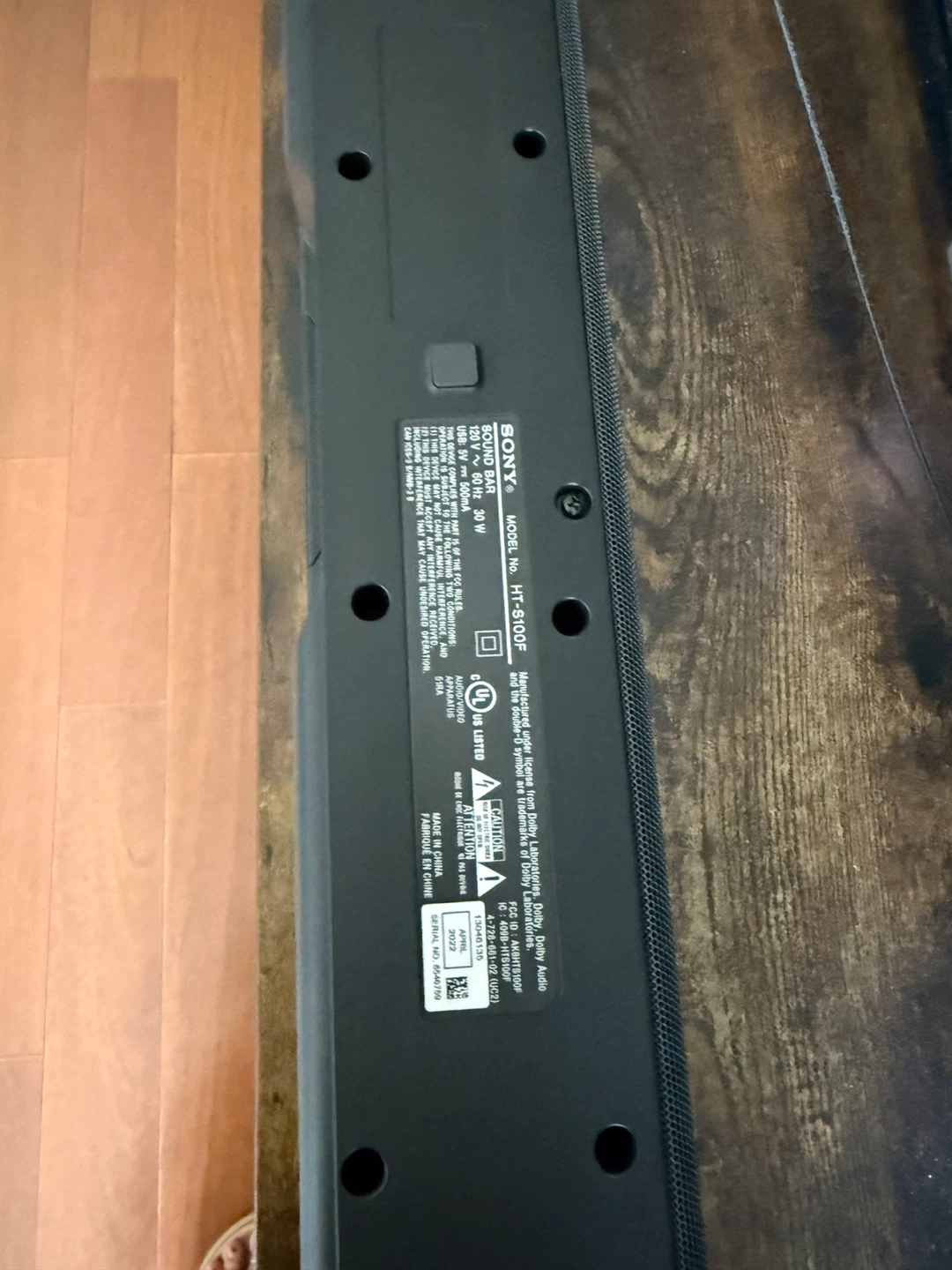 Sony HT-S100F Soundbar - photo 2