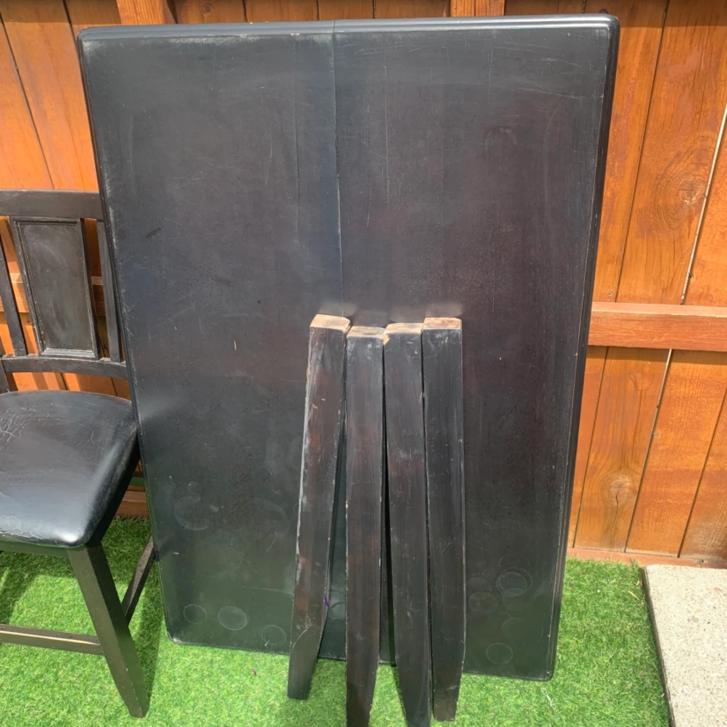 FREE Counter Height Dining Table Set 4 Bar Stools - photo 3
