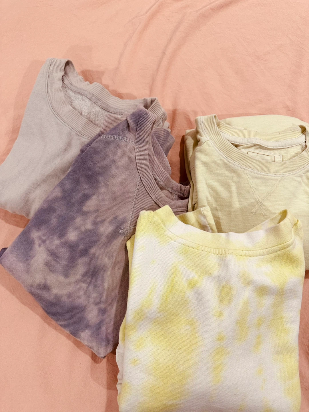 Bundle of 4 Tie-Dye Sweatshirts