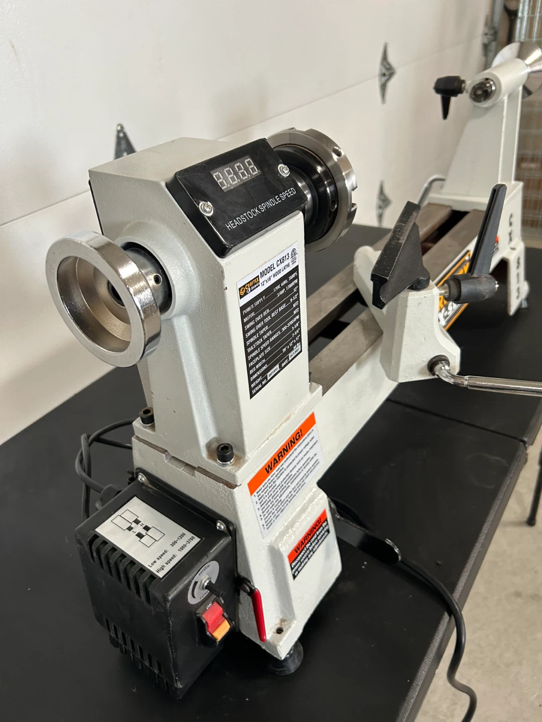 Craftex CX813 12”x18” Wood Lathe - photo 3