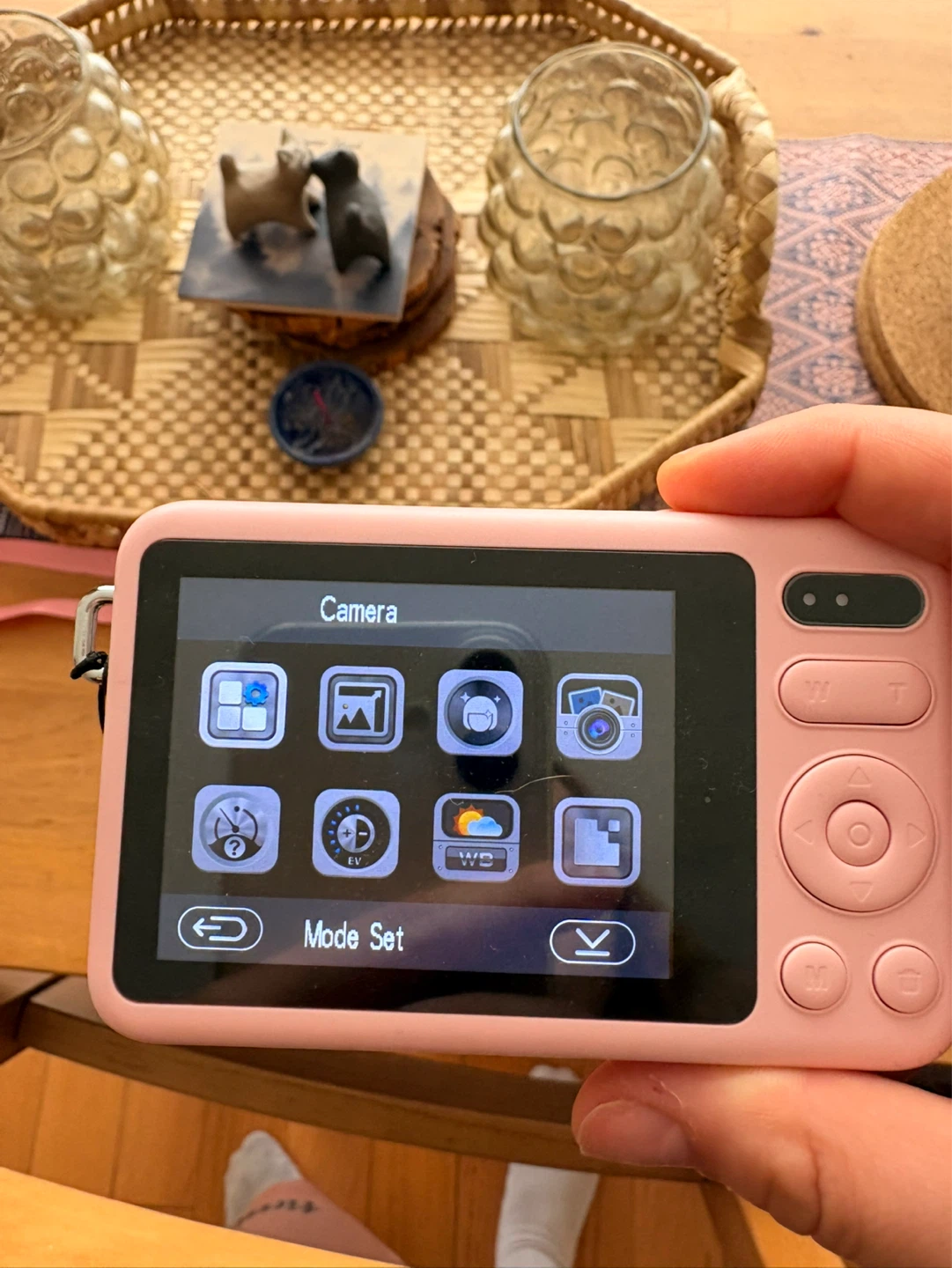 Pink Digital Camera with Pouch - photo 3