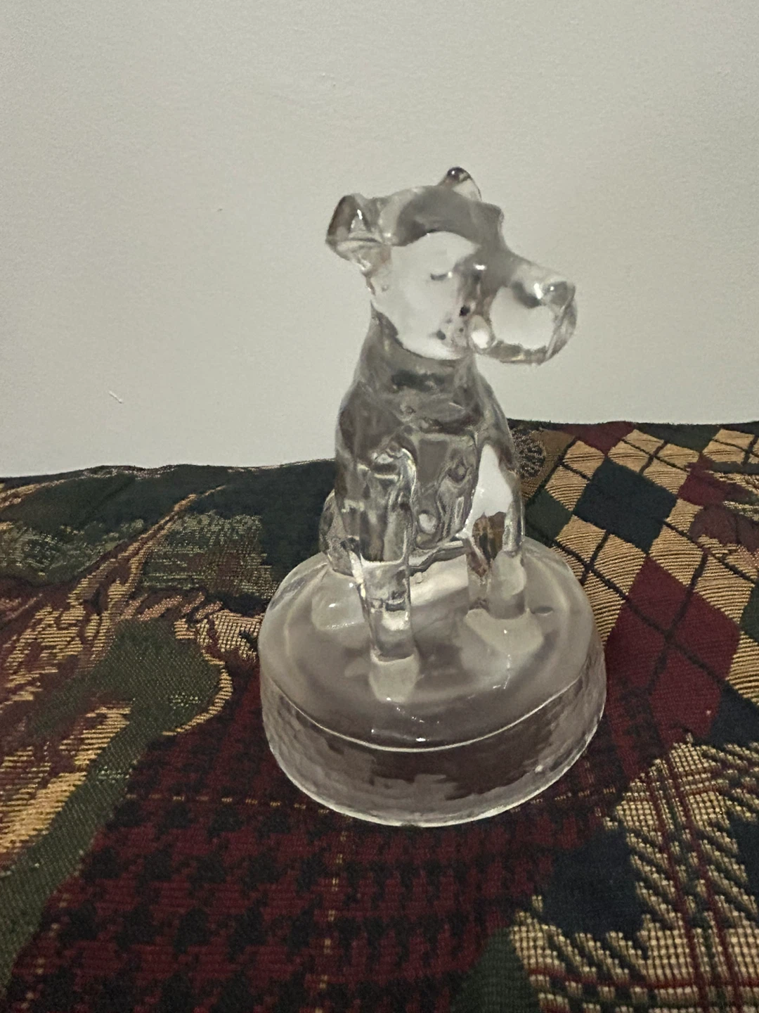 Clear Glass Dog Figurine - photo 2