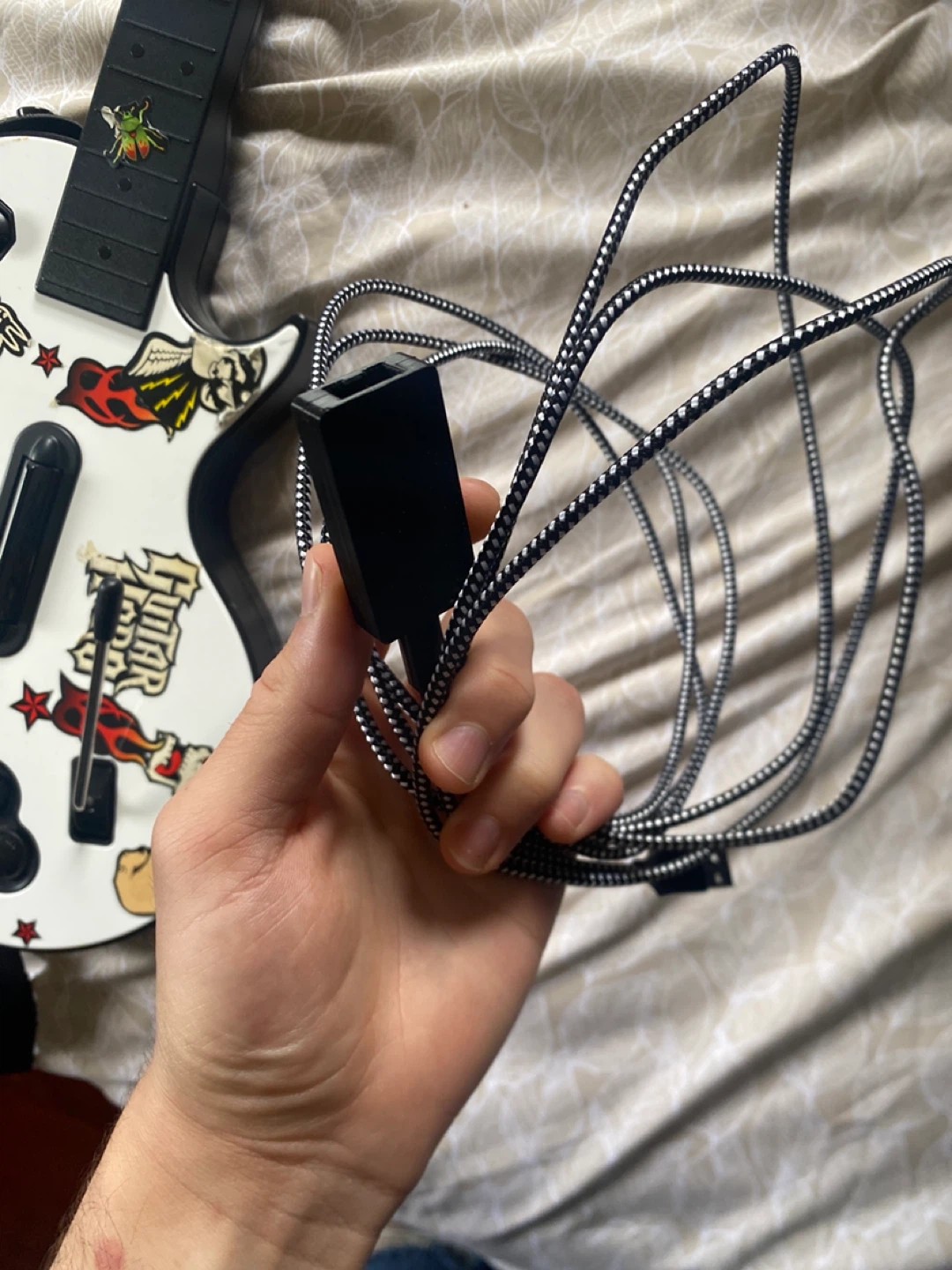 Guitar Hero Wii Controller (PC adapter for +20) - photo 2