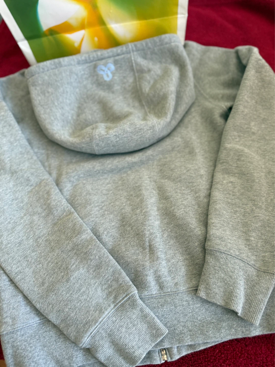 Tna Grey Zip-Up Hoodie - photo 4