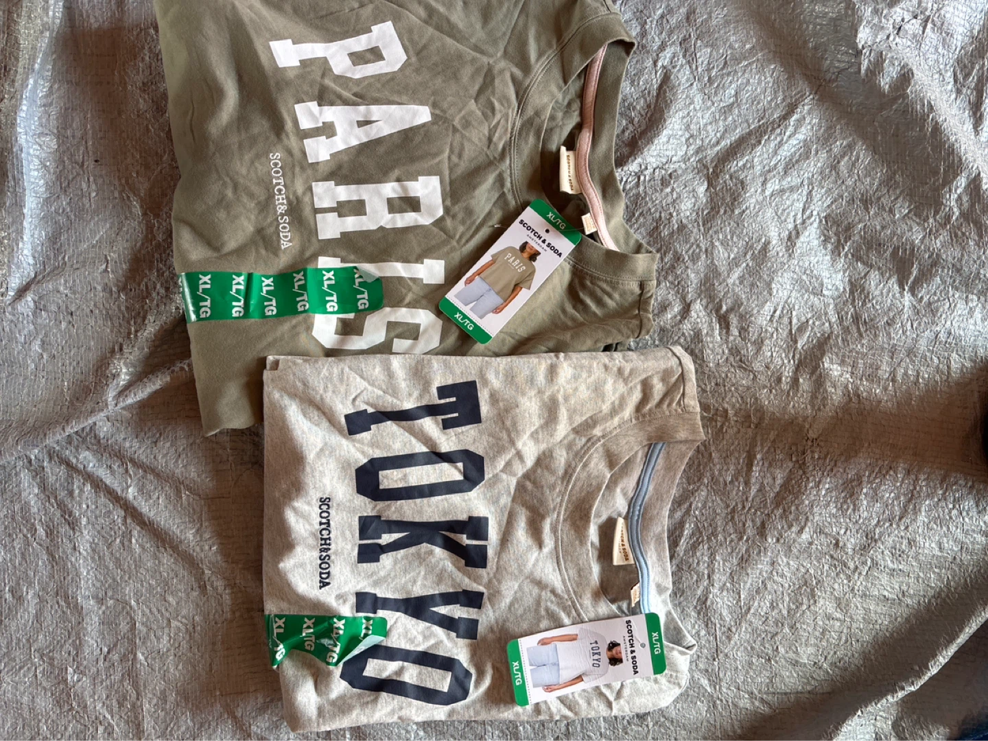 Scotch & Soda Paris and Tokyo T-Shirts XL/TG (2 Pack)