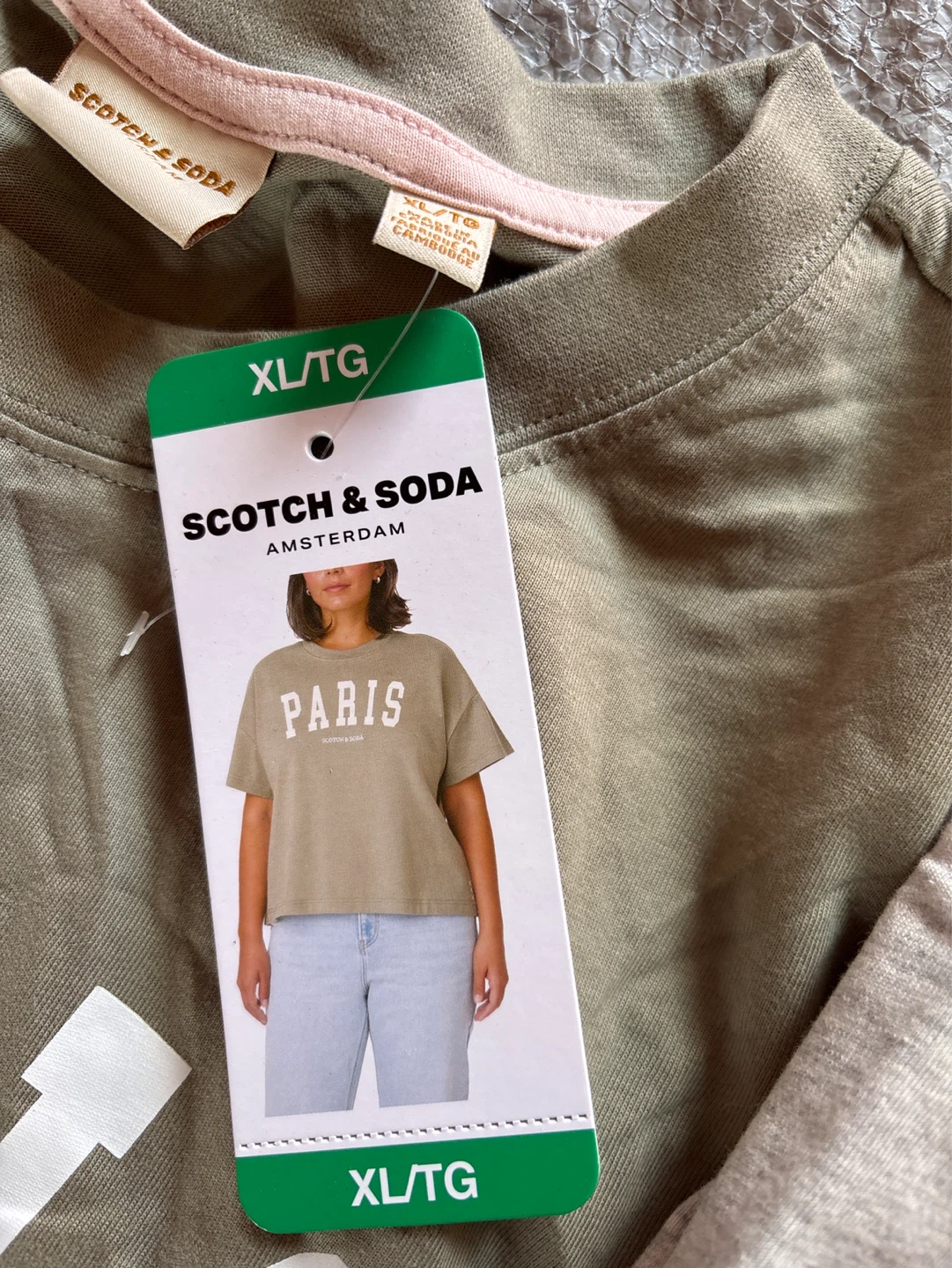 Scotch & Soda Paris and Tokyo T-Shirts XL/TG (2 Pack) - photo 3