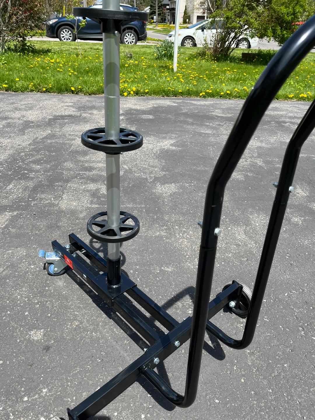 Motomaster Mobile Tire Stand with Wheels - photo 2