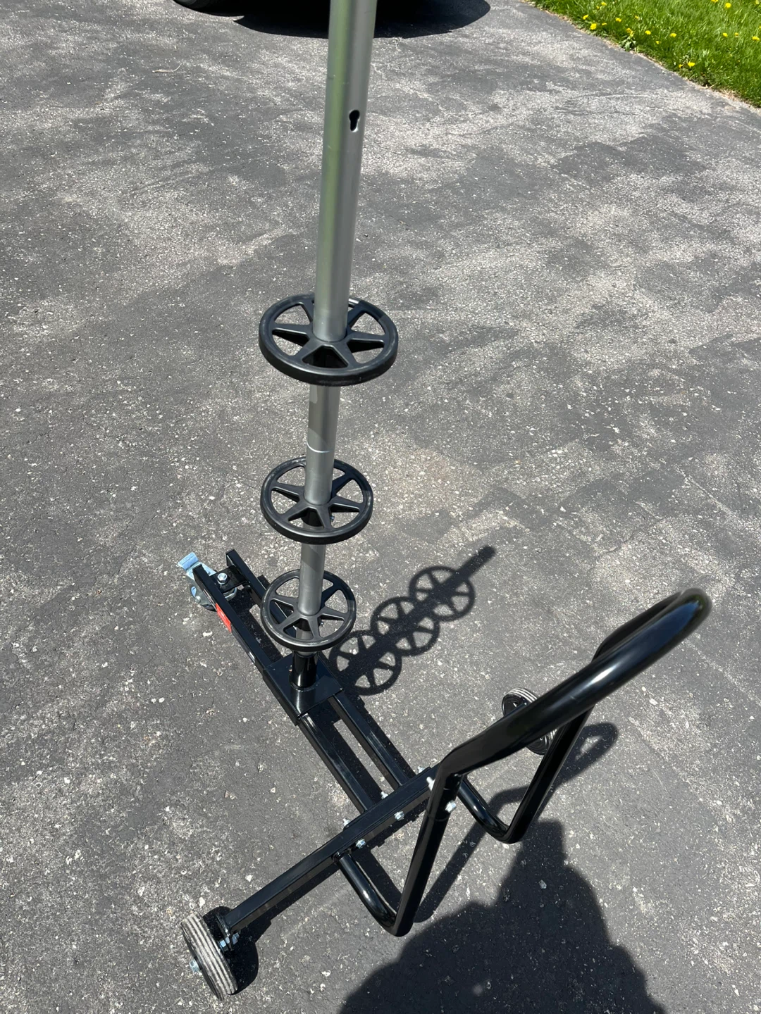 Motomaster Mobile Tire Stand with Wheels - photo 3