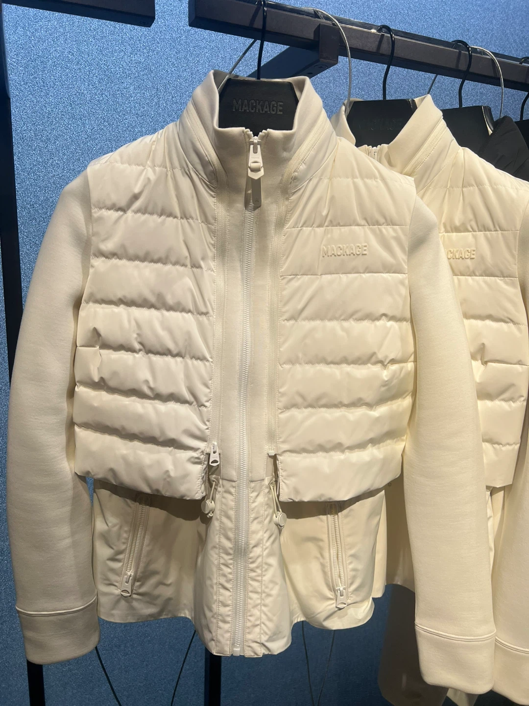 MACKAGE Black Puffer Hybrid Jacket - photo 2
