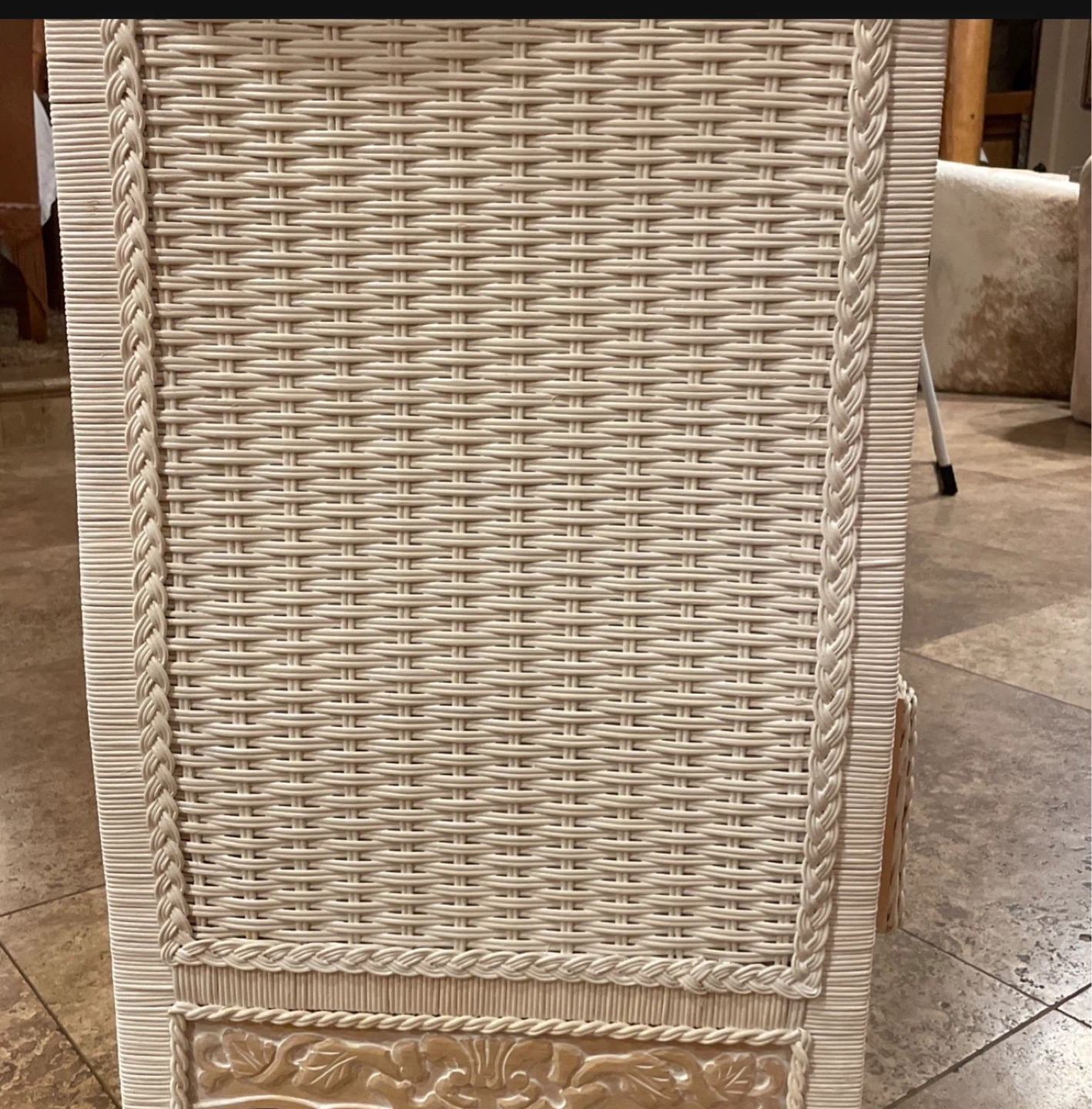 Pier 1: Vintage Jamaica Collection Small Wicker Wood Dresser - photo 3