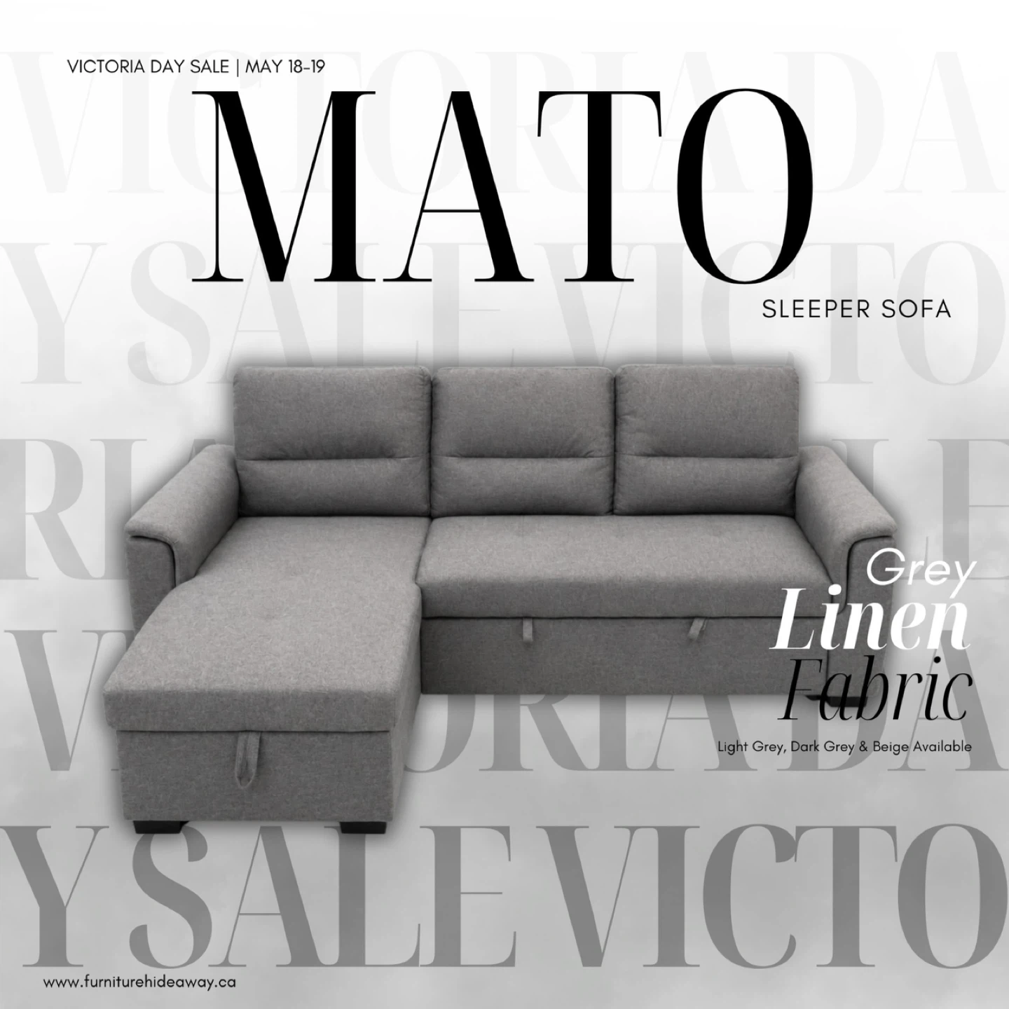 Sleeper Sofas — ONLY $999 | VICTORIA DAY SALE🔥