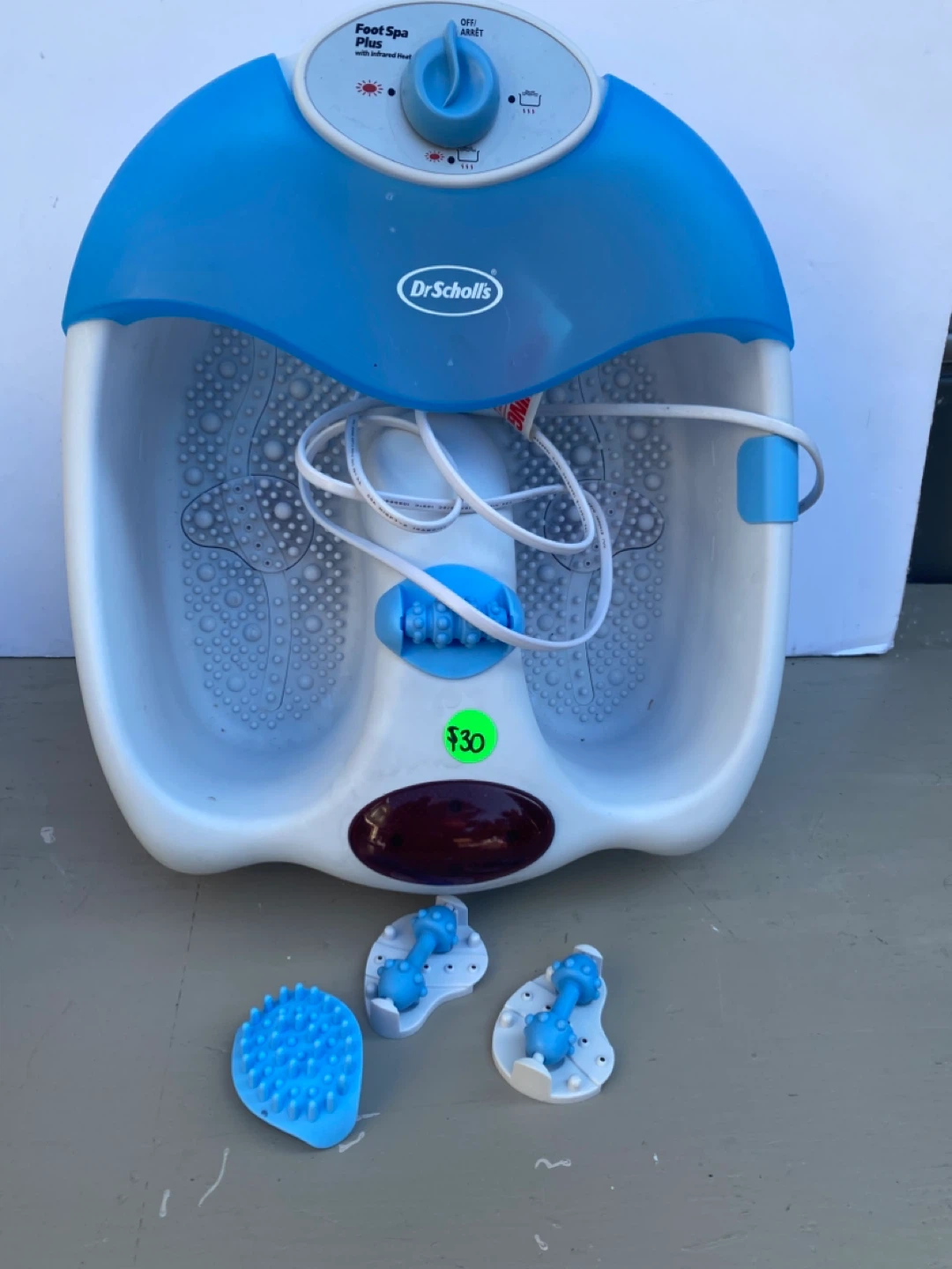 Dr. Scholl's Foot Spa Plus with Infrared Heat - photo 2
