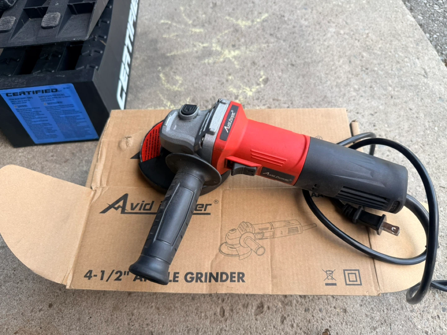 Avid Power 4-1/2" Angle Grinder AAG590