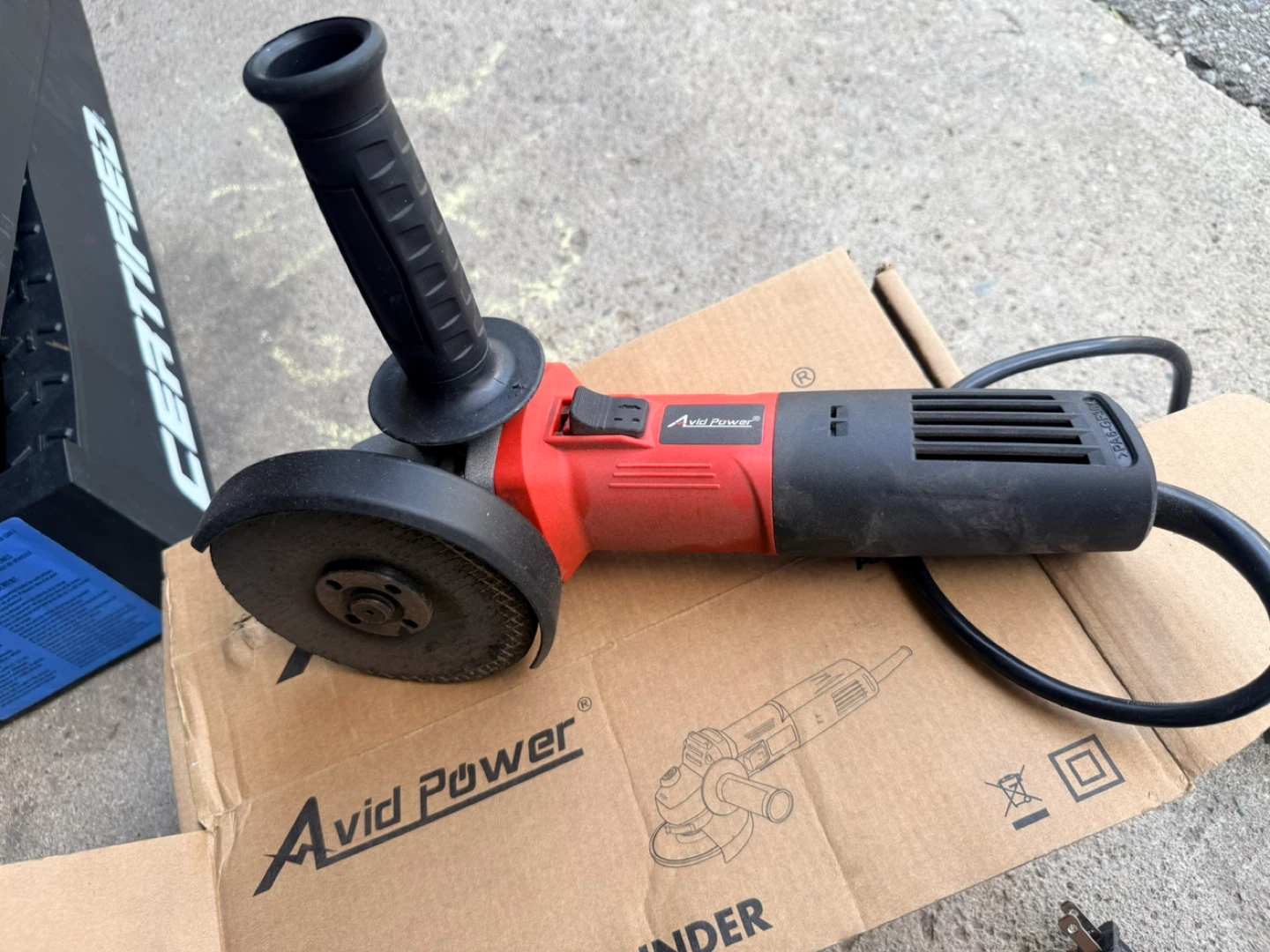 Avid Power 4-1/2" Angle Grinder AAG590 - photo 2