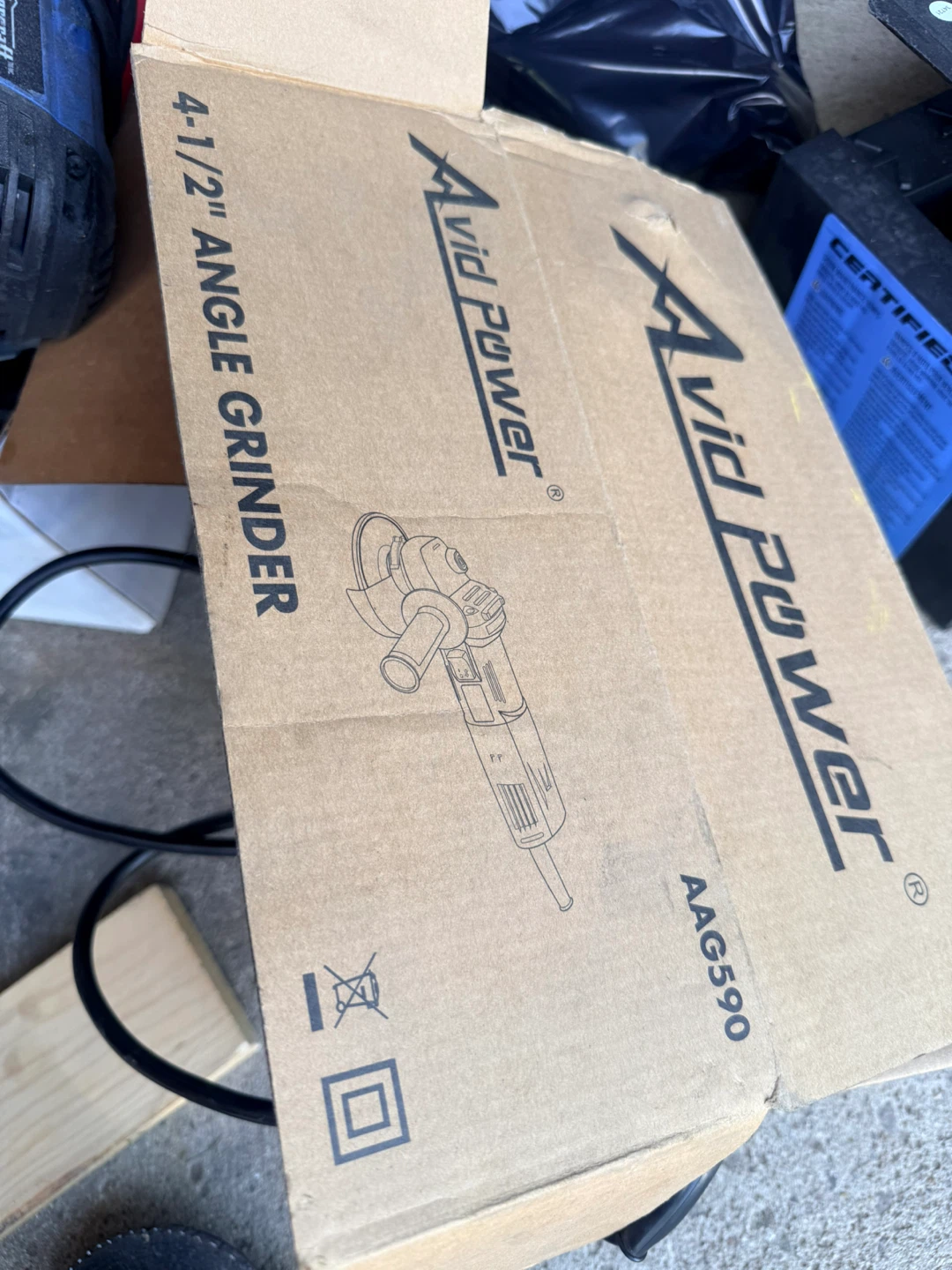 Avid Power 4-1/2" Angle Grinder AAG590 - photo 4