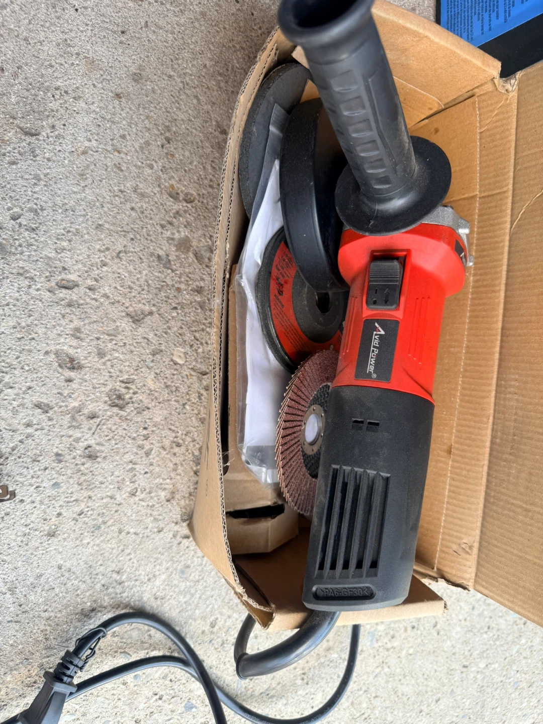 Avid Power 4-1/2" Angle Grinder AAG590 - photo 3