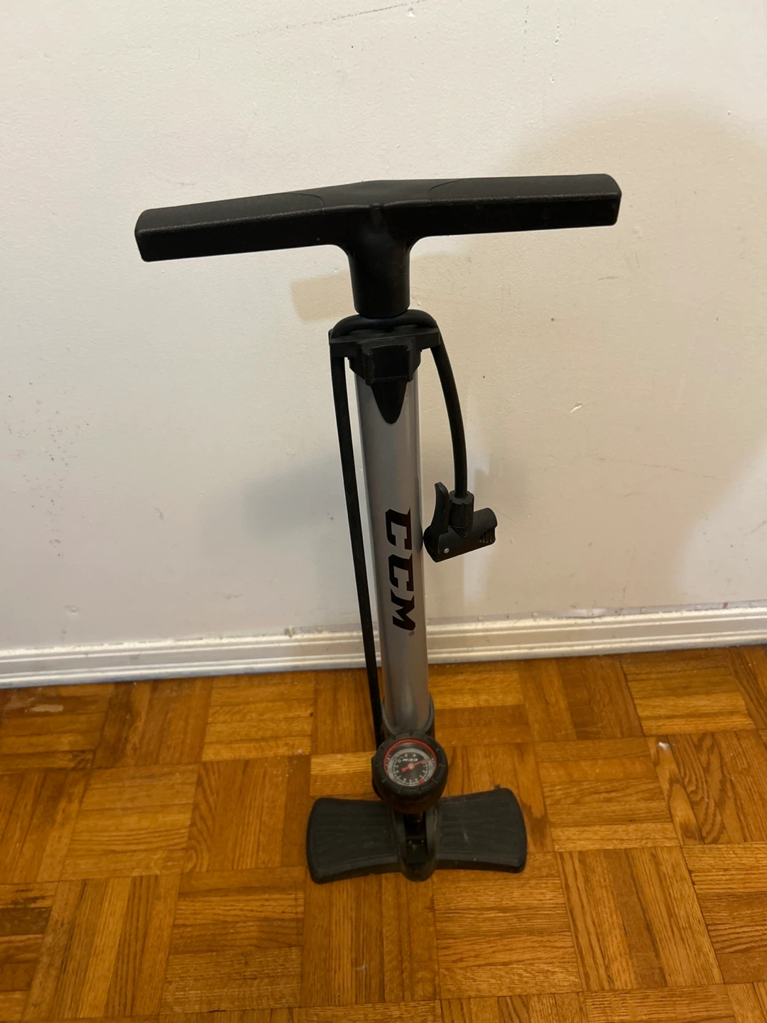 CCM Bicycle Pump with Gauge