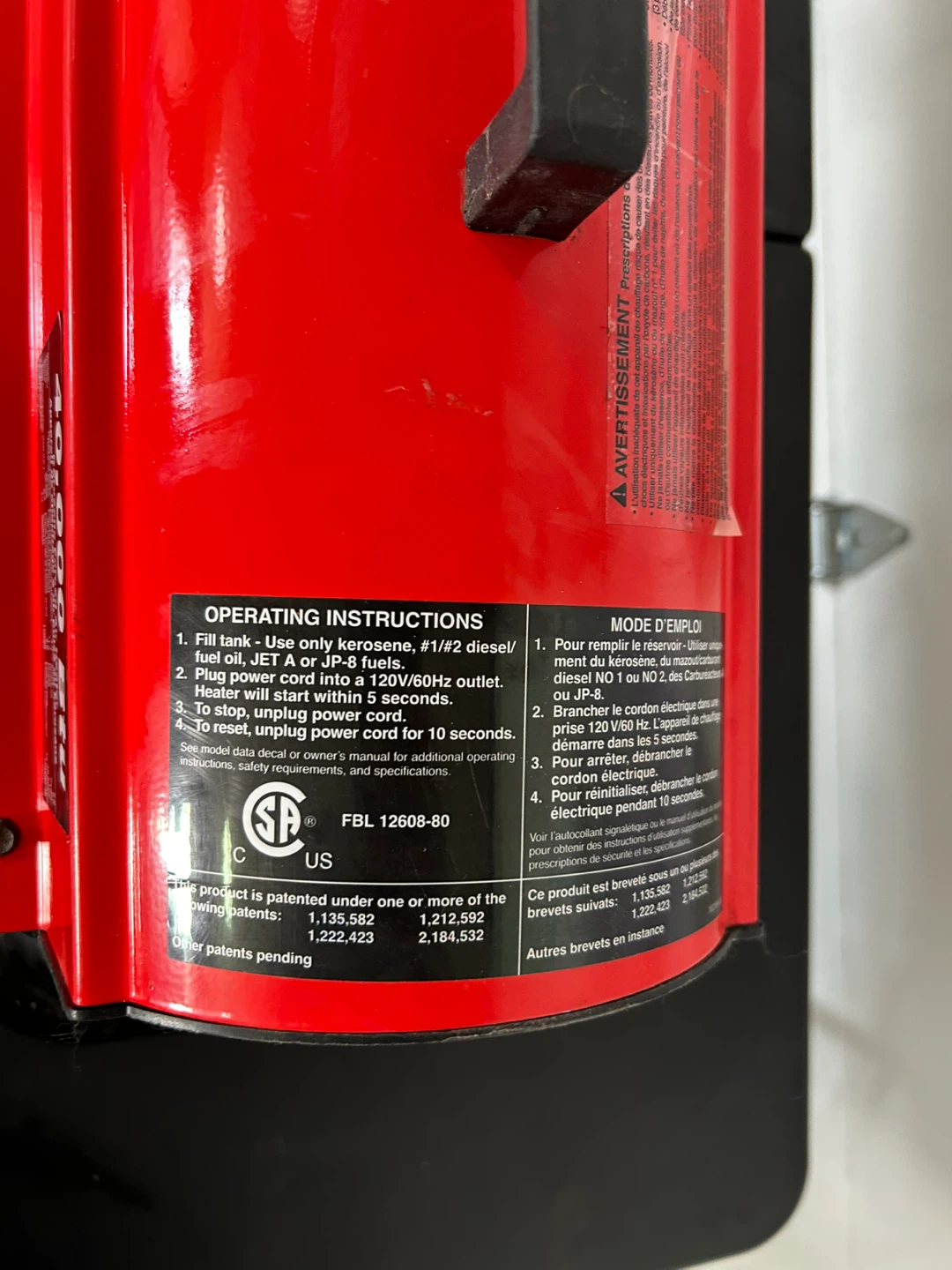 Reddy Heater 40,000 Btu Kerosene Forced Air Heater - photo 3