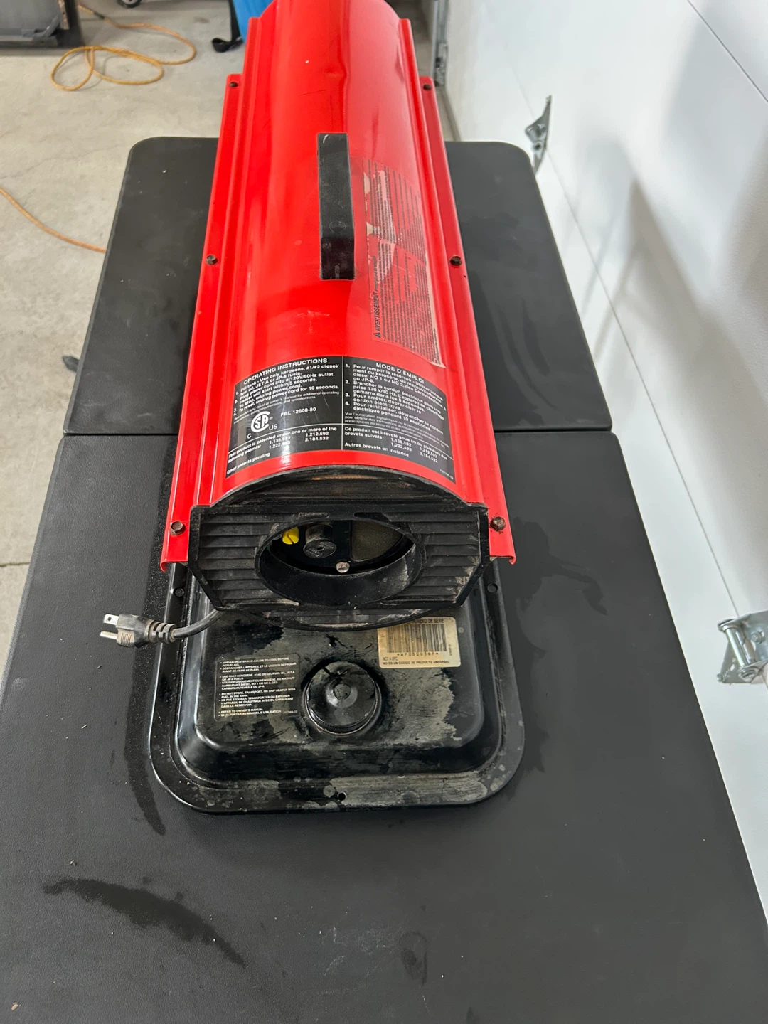 Reddy Heater 40,000 Btu Kerosene Forced Air Heater - photo 4
