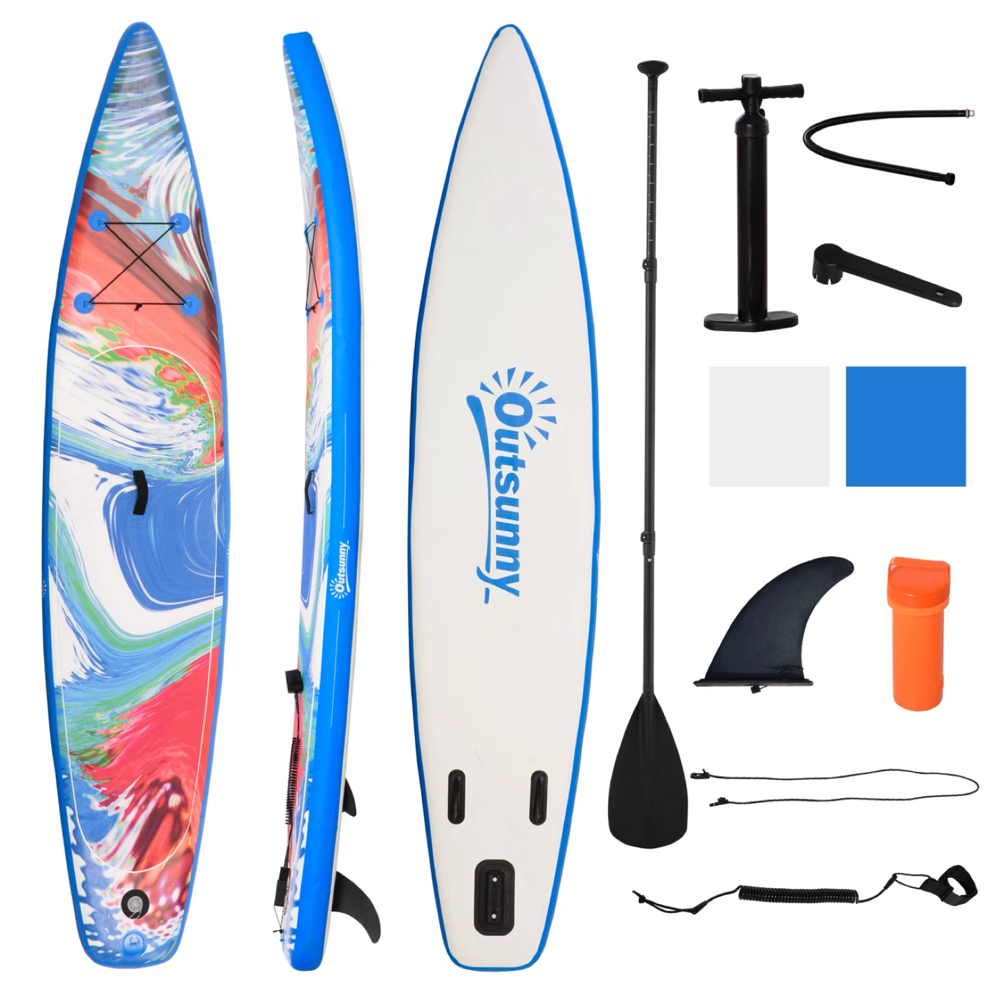 Outsunny inflatable stand up paddleboard - photo 2