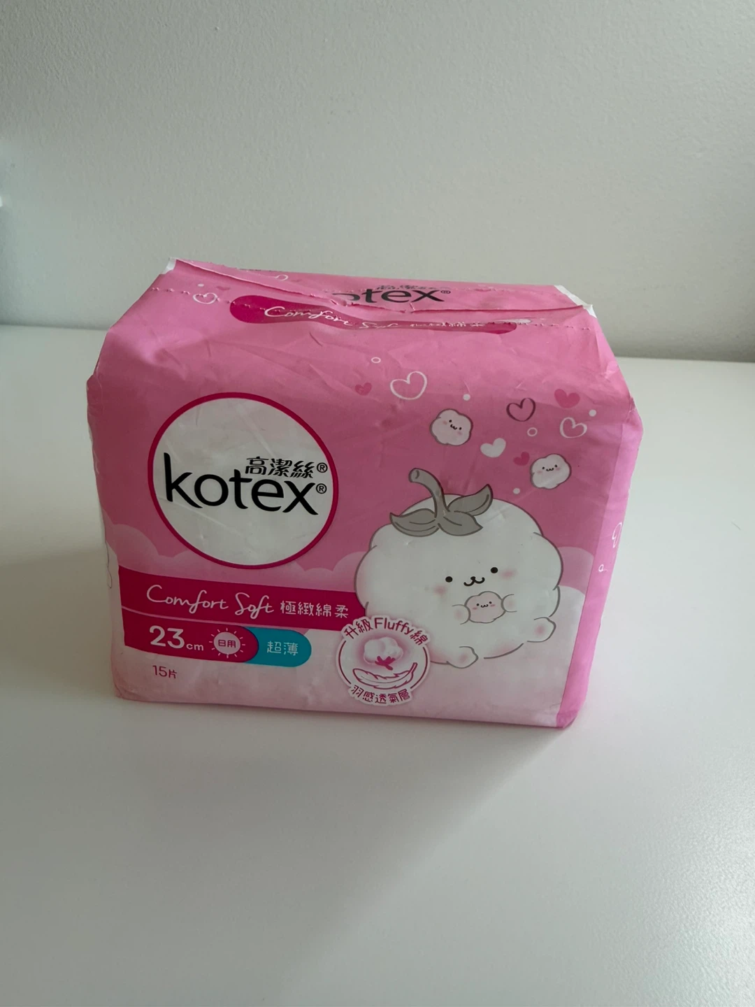 Kotex Comfort Soft Pantyliners 15 Count
