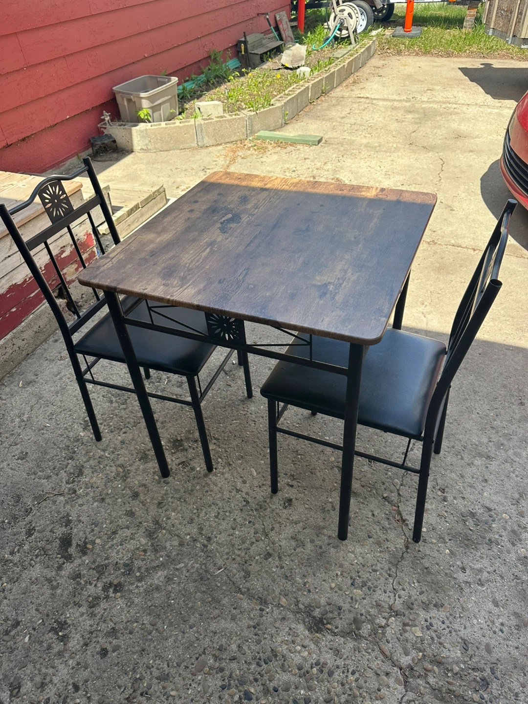 Small table and 2 chairs - photo 2