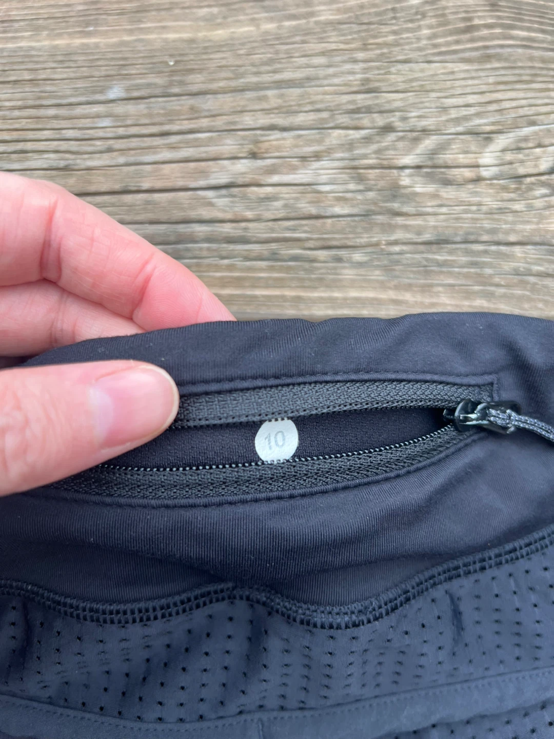 Lululemon Black Running Shorts Size 10 - photo 3