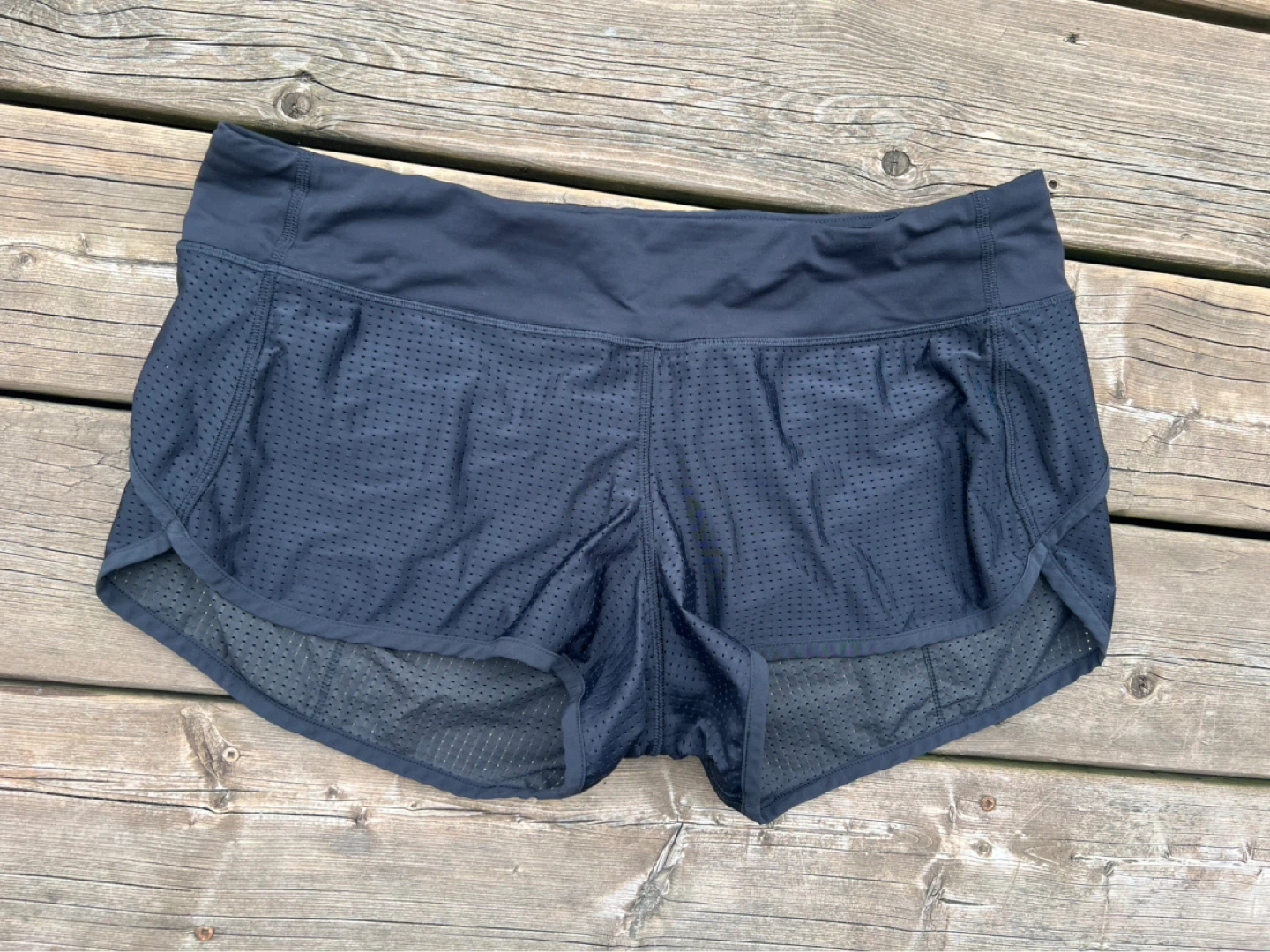 Lululemon Black Running Shorts Size 10