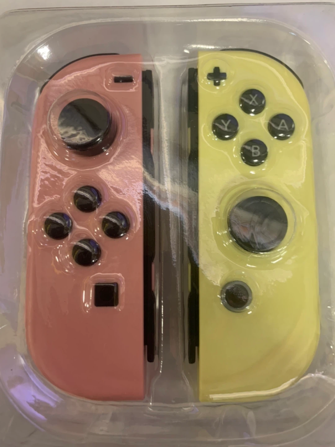 Replacement Joypad for Nintendo Switch - Pink and Yellow - photo 3