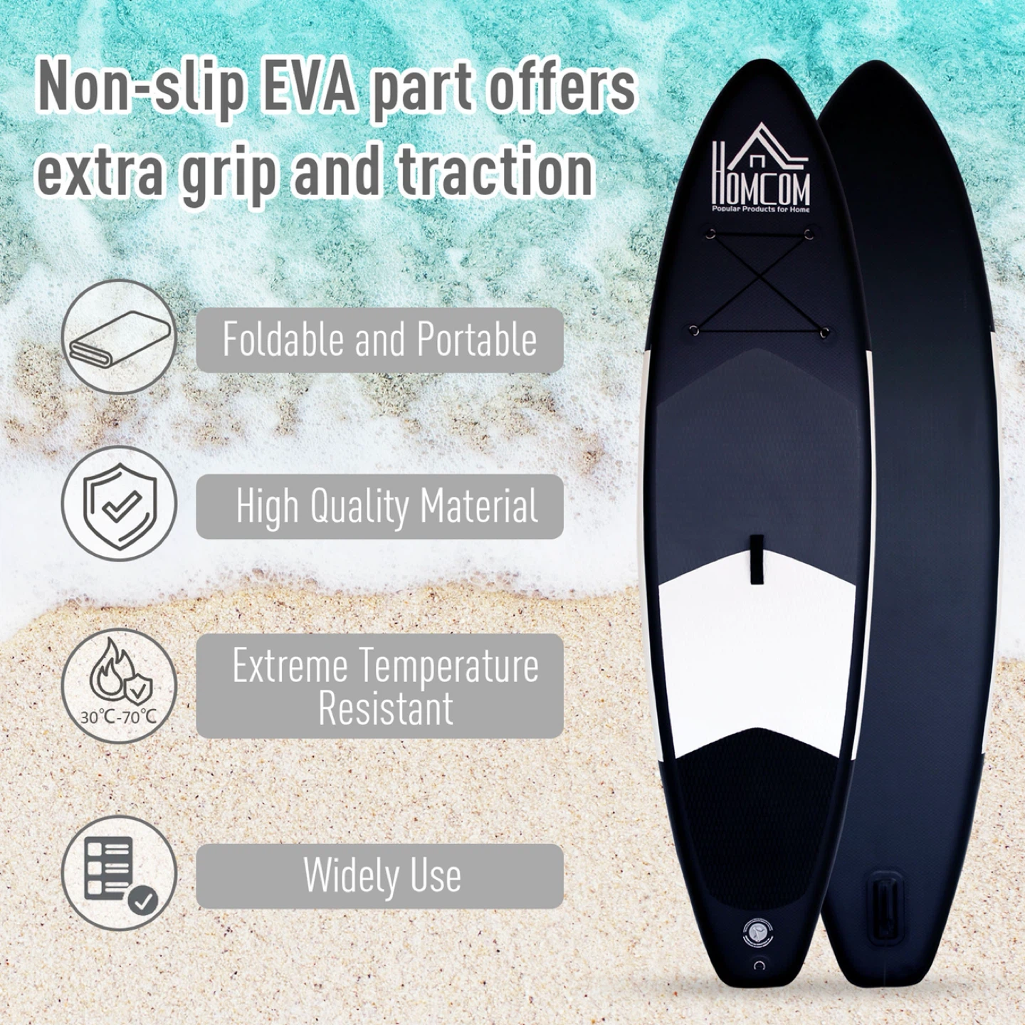 HOMECOM Stand Up Paddleboard Set - photo 5