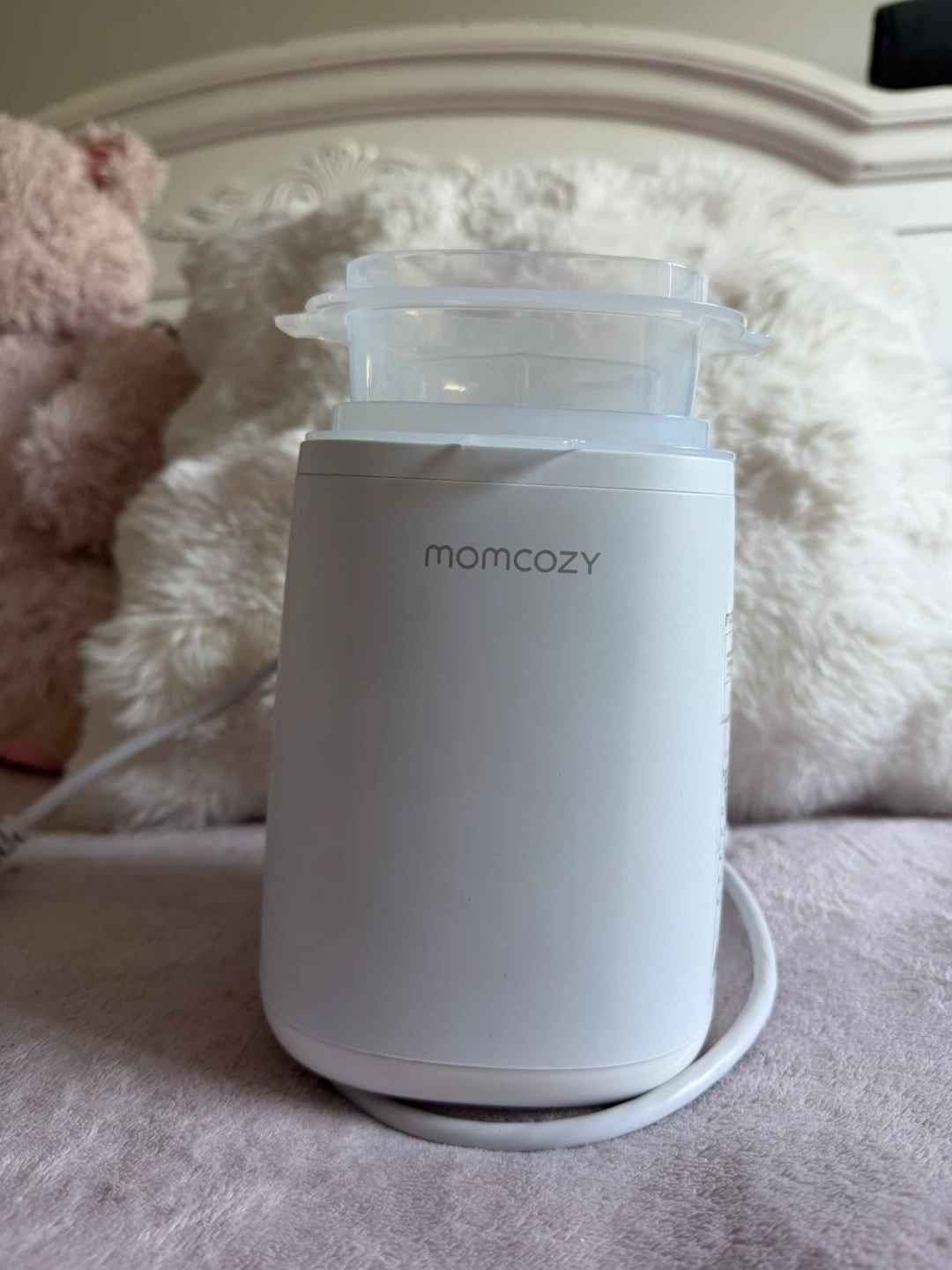 Momcozy White Bottle Warmer