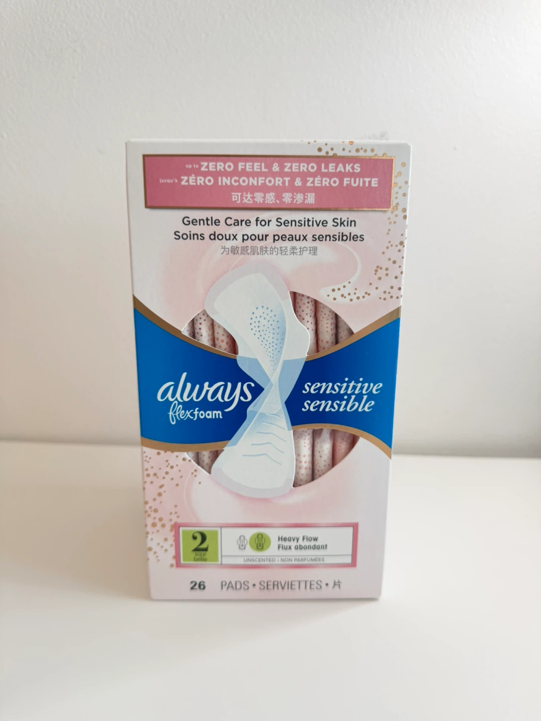 Always Flexfoam Sensitive Pads (26 count)