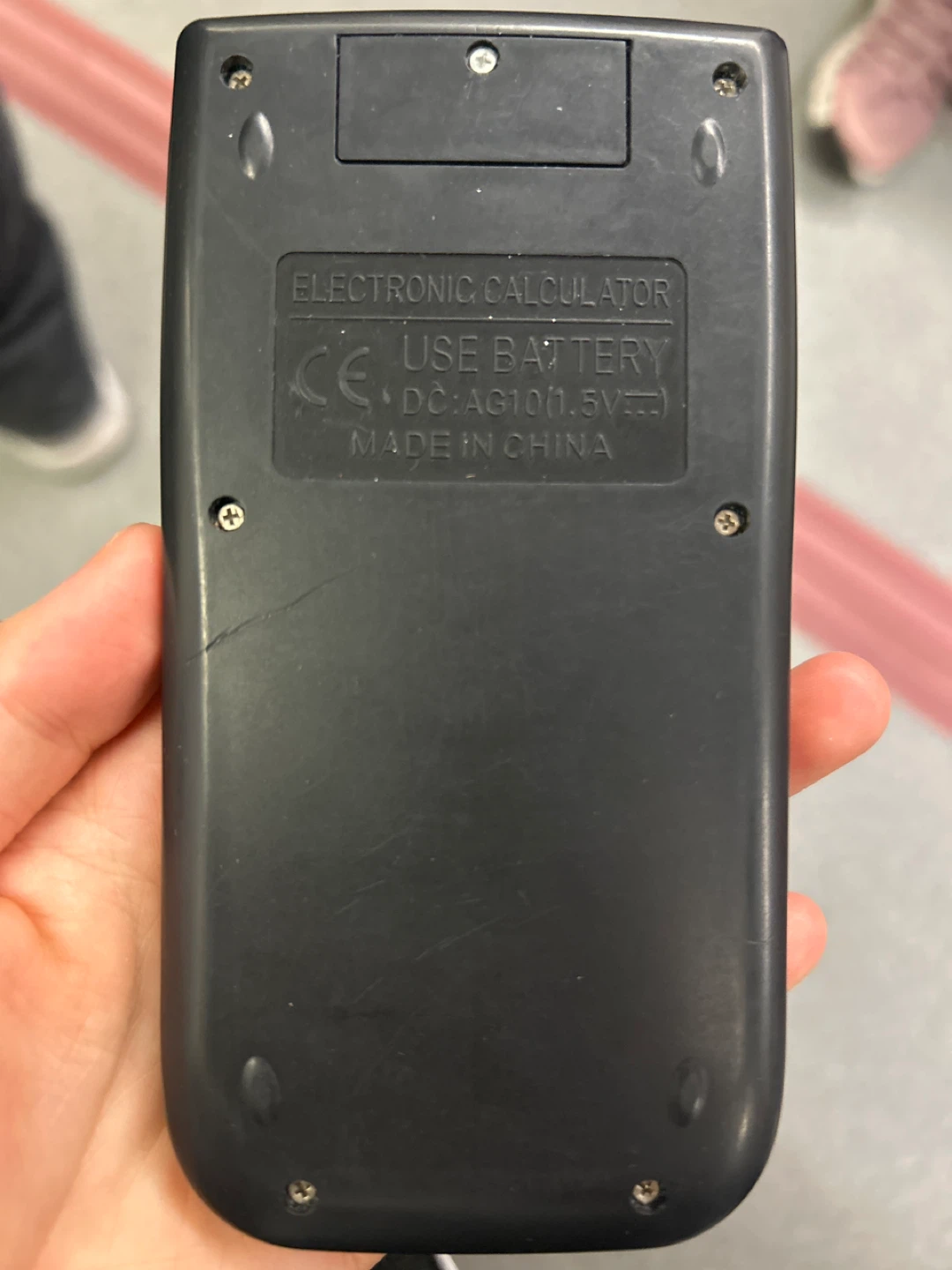 Black Electronic Calculator - photo 2