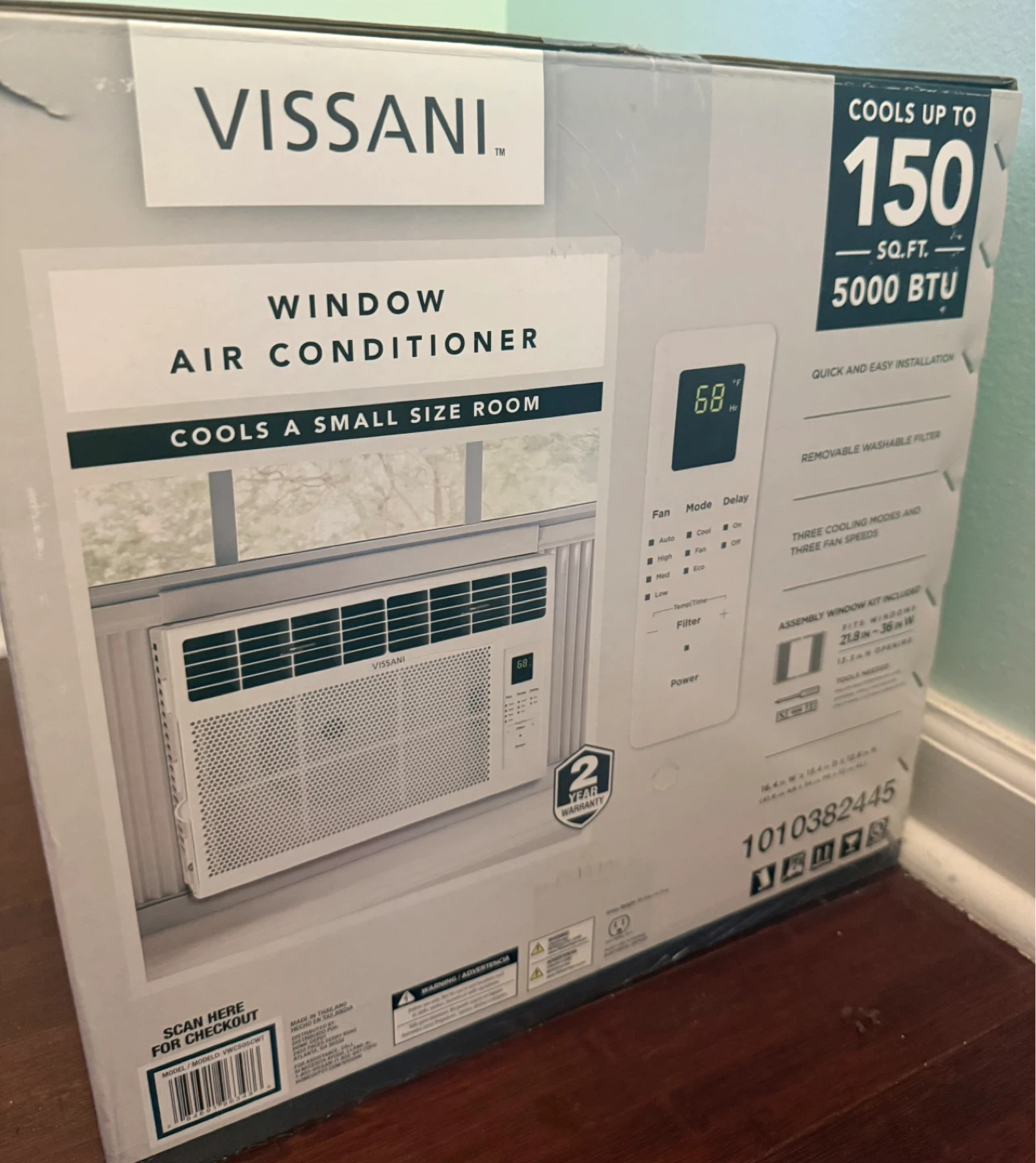 Vissani Window Air Conditioner - photo 2