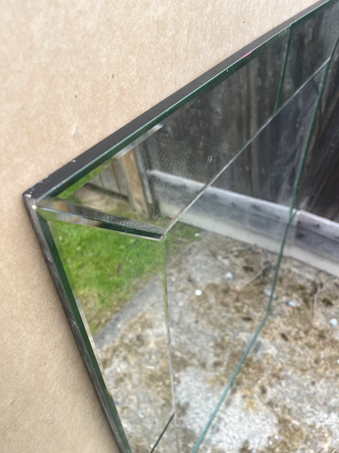 Framed Bevelled Mirror - photo 2