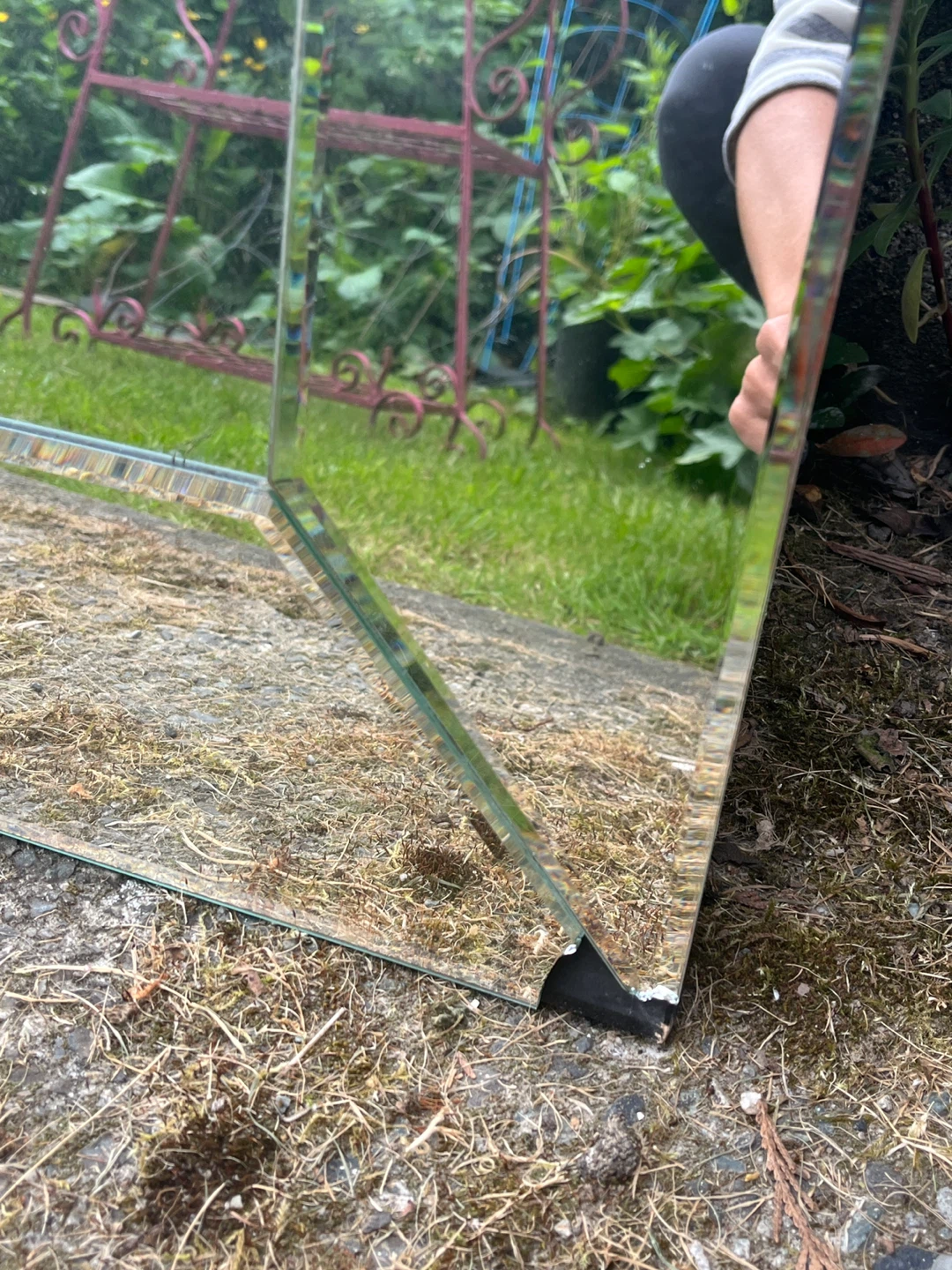 Framed Bevelled Mirror - photo 4