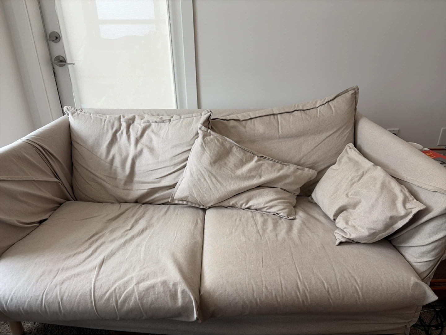 IKEA backsalen sofa loveseat