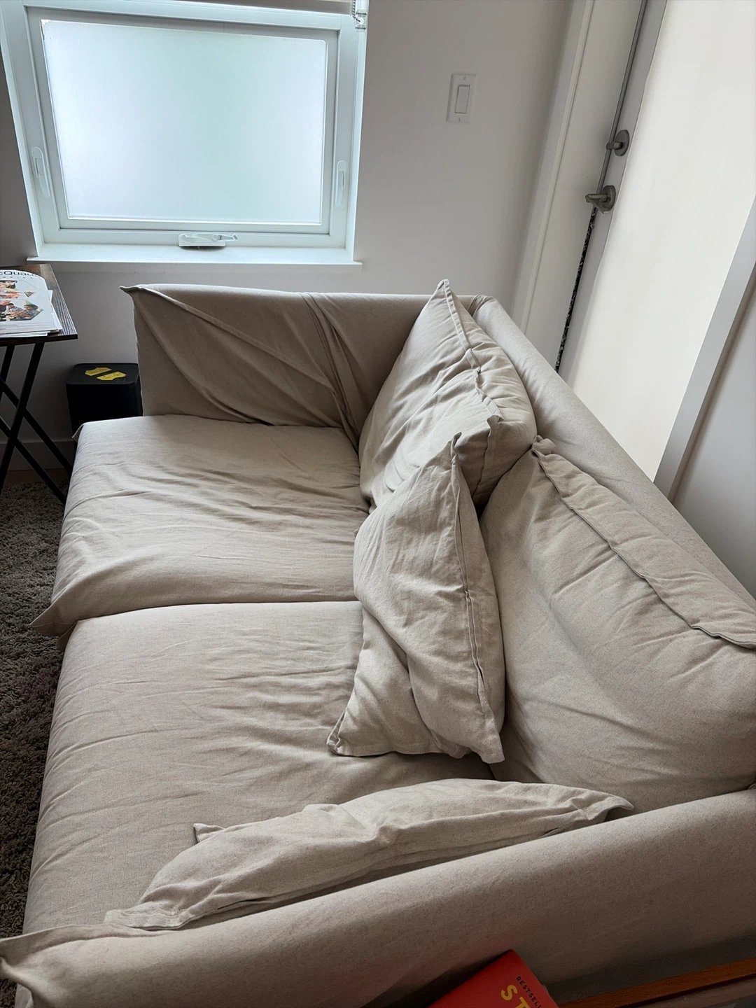 IKEA backsalen sofa loveseat - photo 2