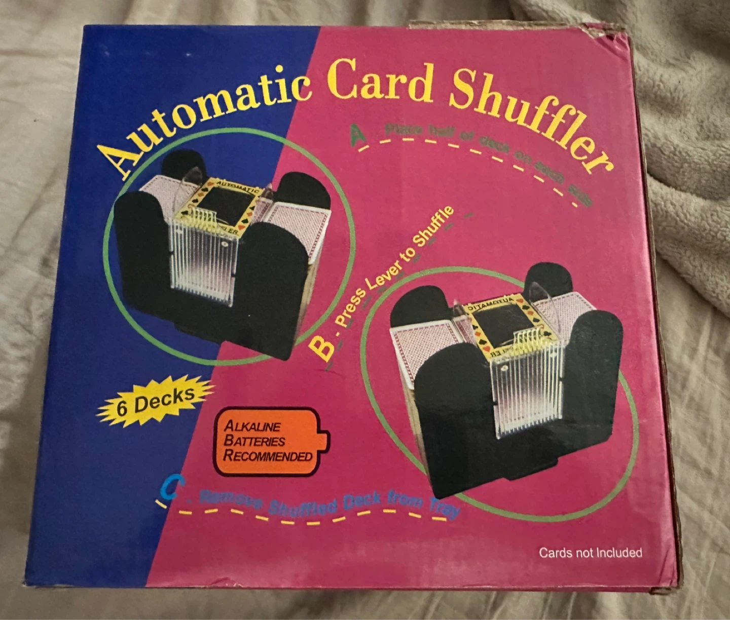 Automatic Card Shuffler - USB/Battery Operated - photo 4