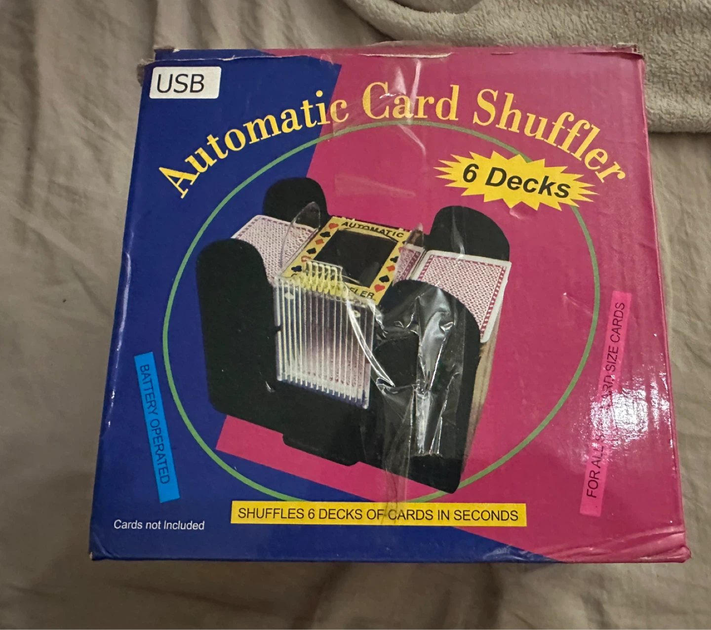 Automatic Card Shuffler - USB/Battery Operated - photo 3