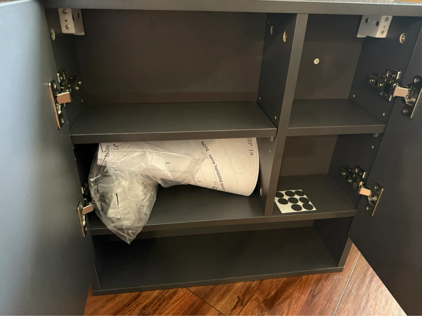 NEW: Modern Bathroom Mirrored Cabinet (Assembled/Never Used) - photo 2