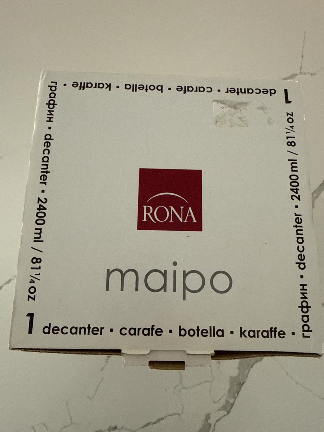 Rona Maipo Decanter 2400ml Carafe - photo 2
